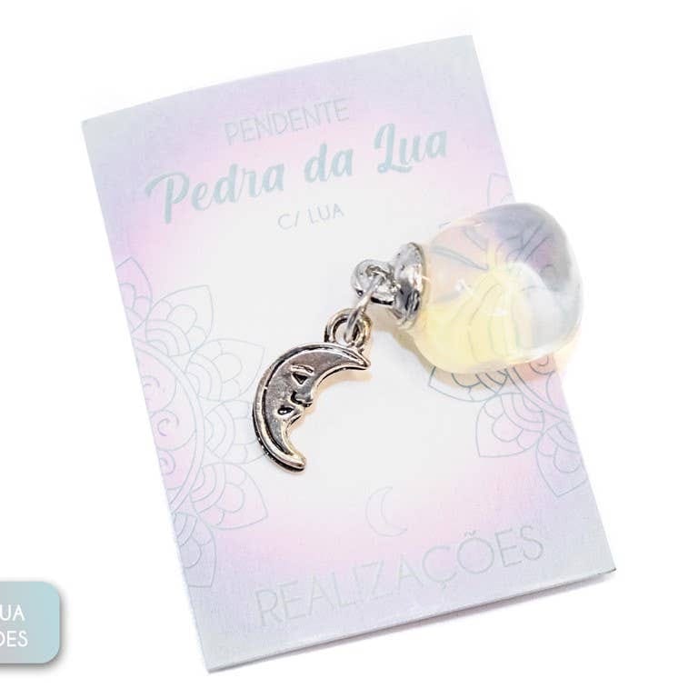 Colgante piedra luna