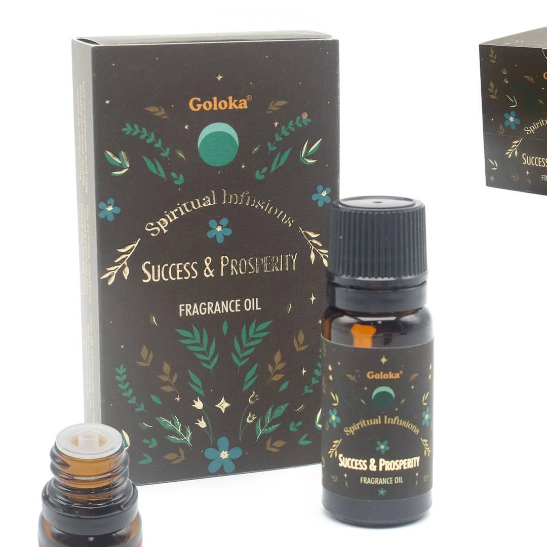 Aceite esencial éxito y prosperidad