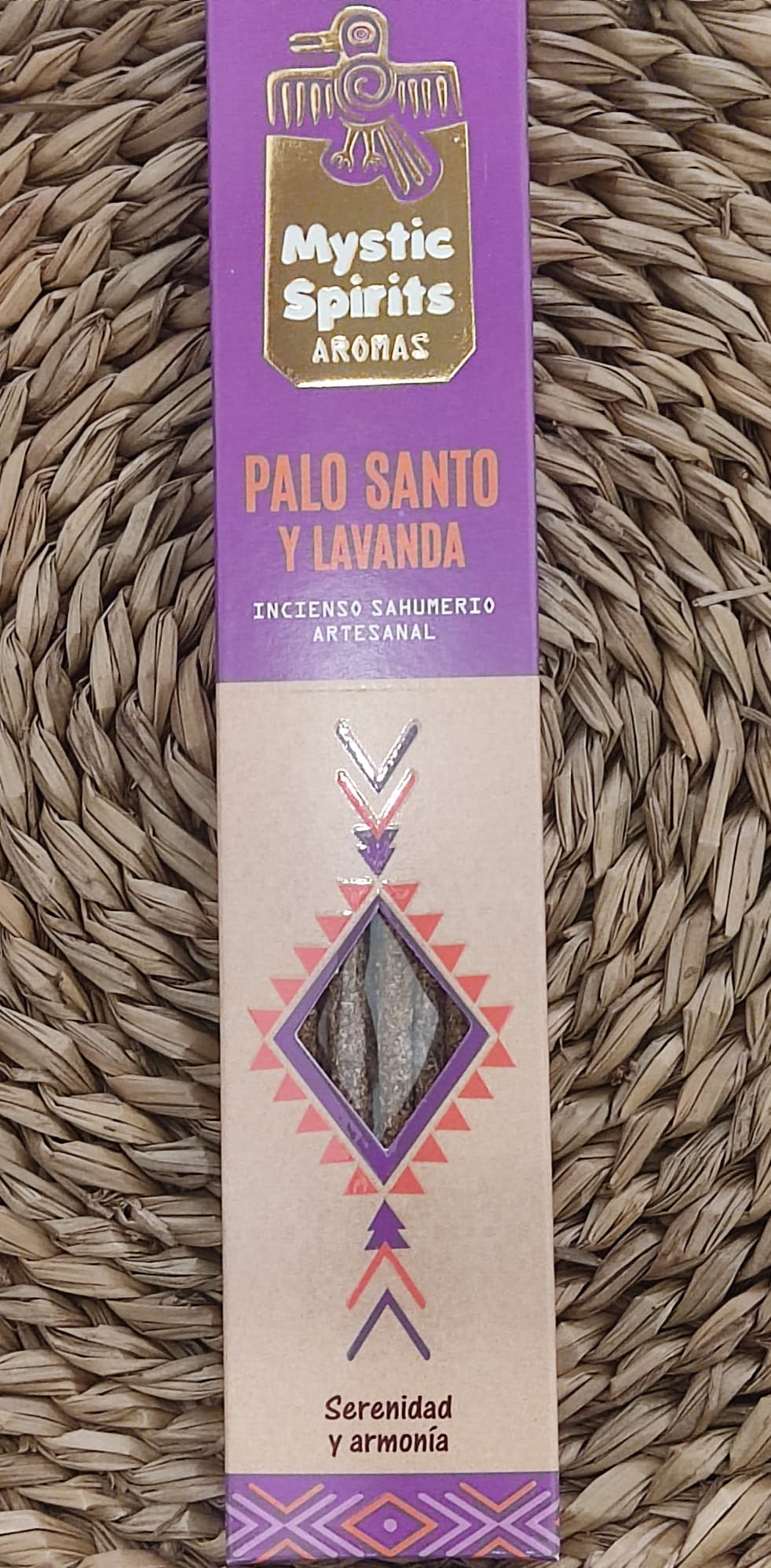 Incienso de palo santo y lavanda 