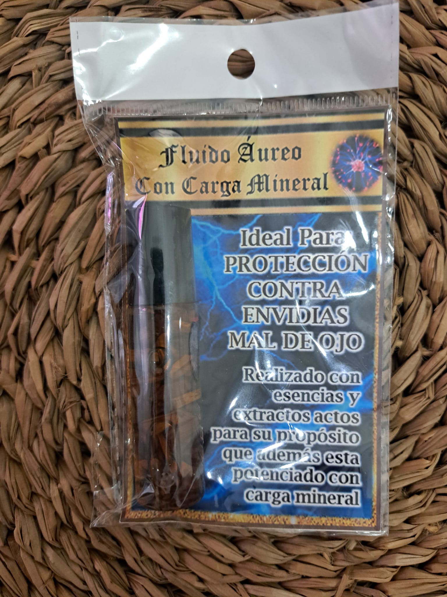 Fluido Áureo con Carga Mineral ojo de tigre