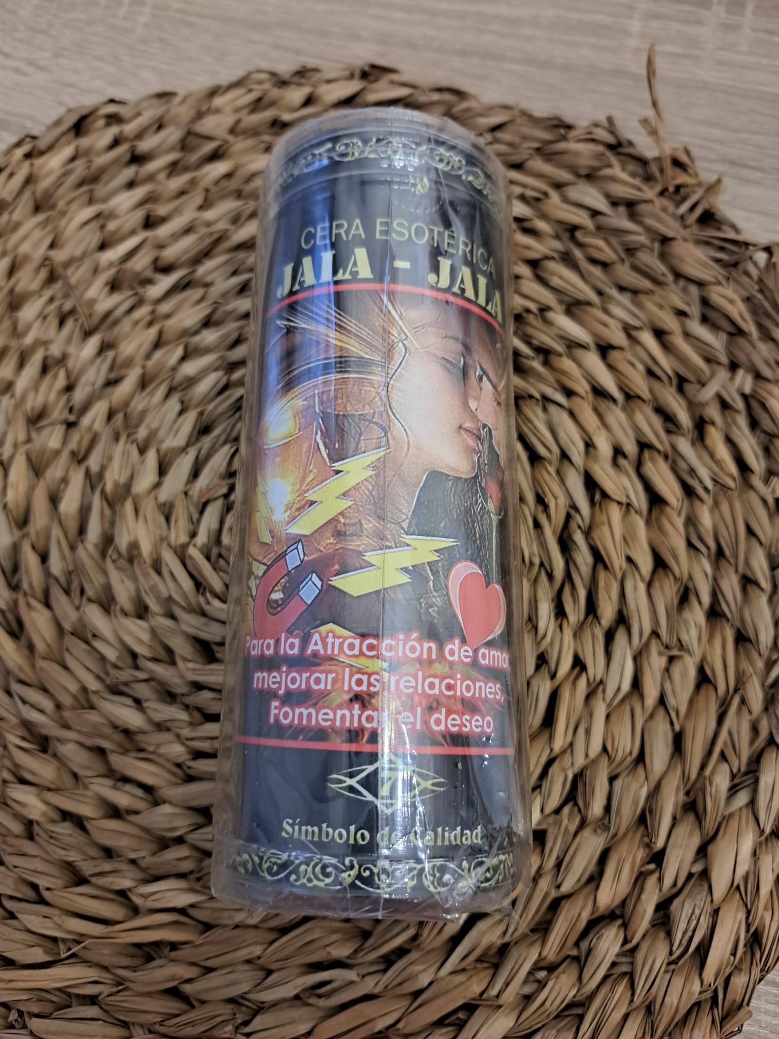 Velón con fluido Jala-Jala