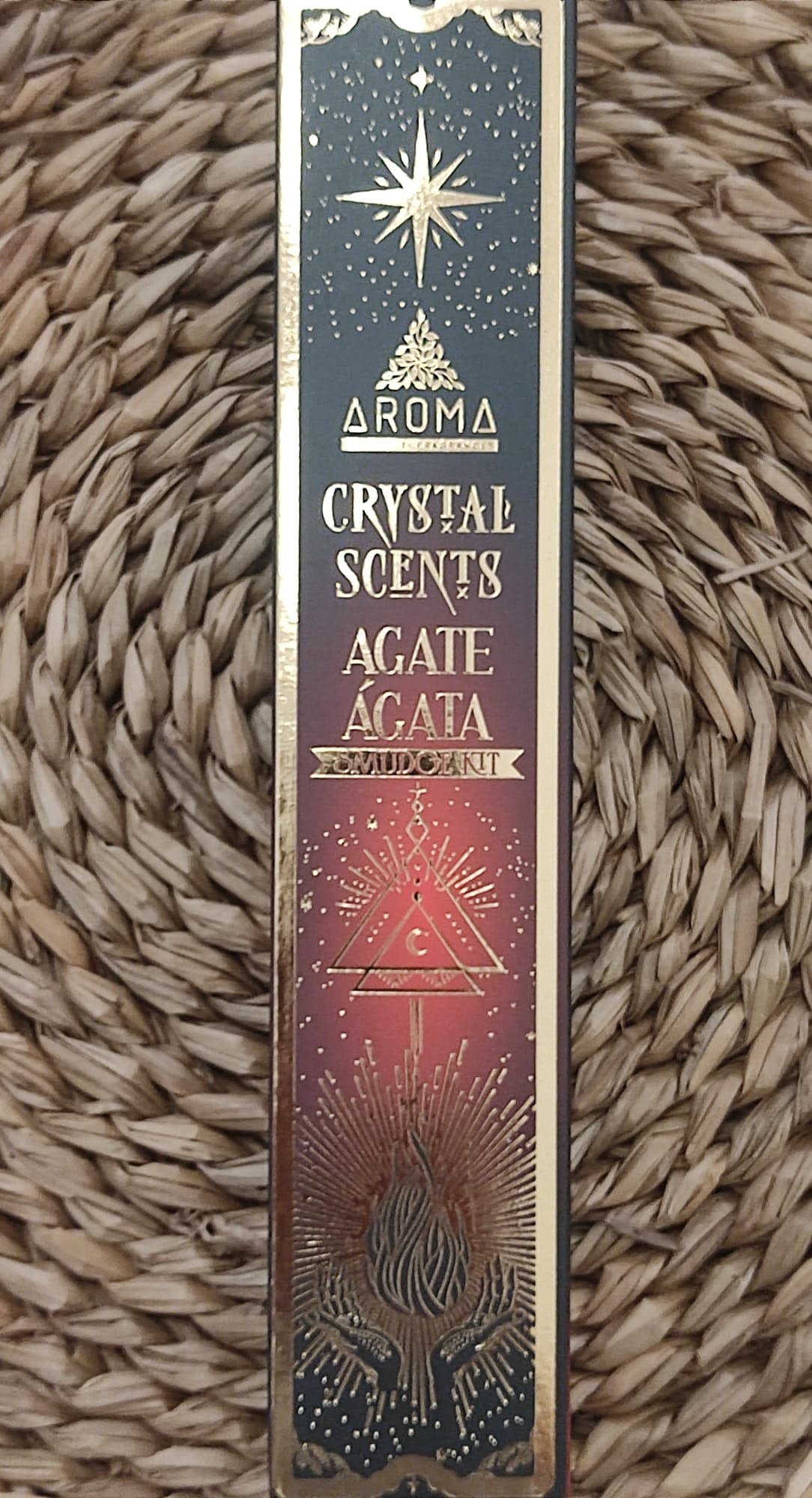 Incienso con ágata