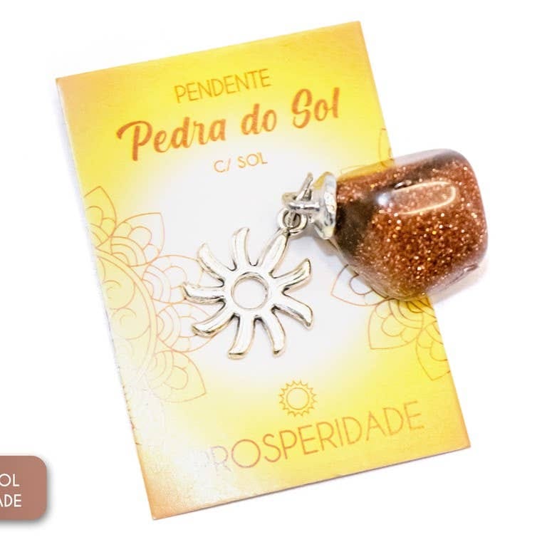 Colgante de piedra del sol