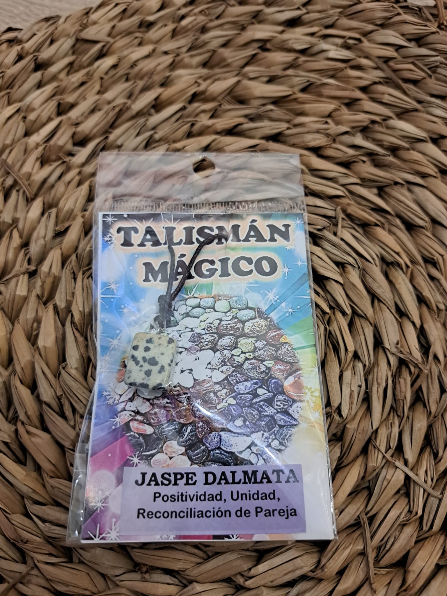 Talismán jade dalmata 