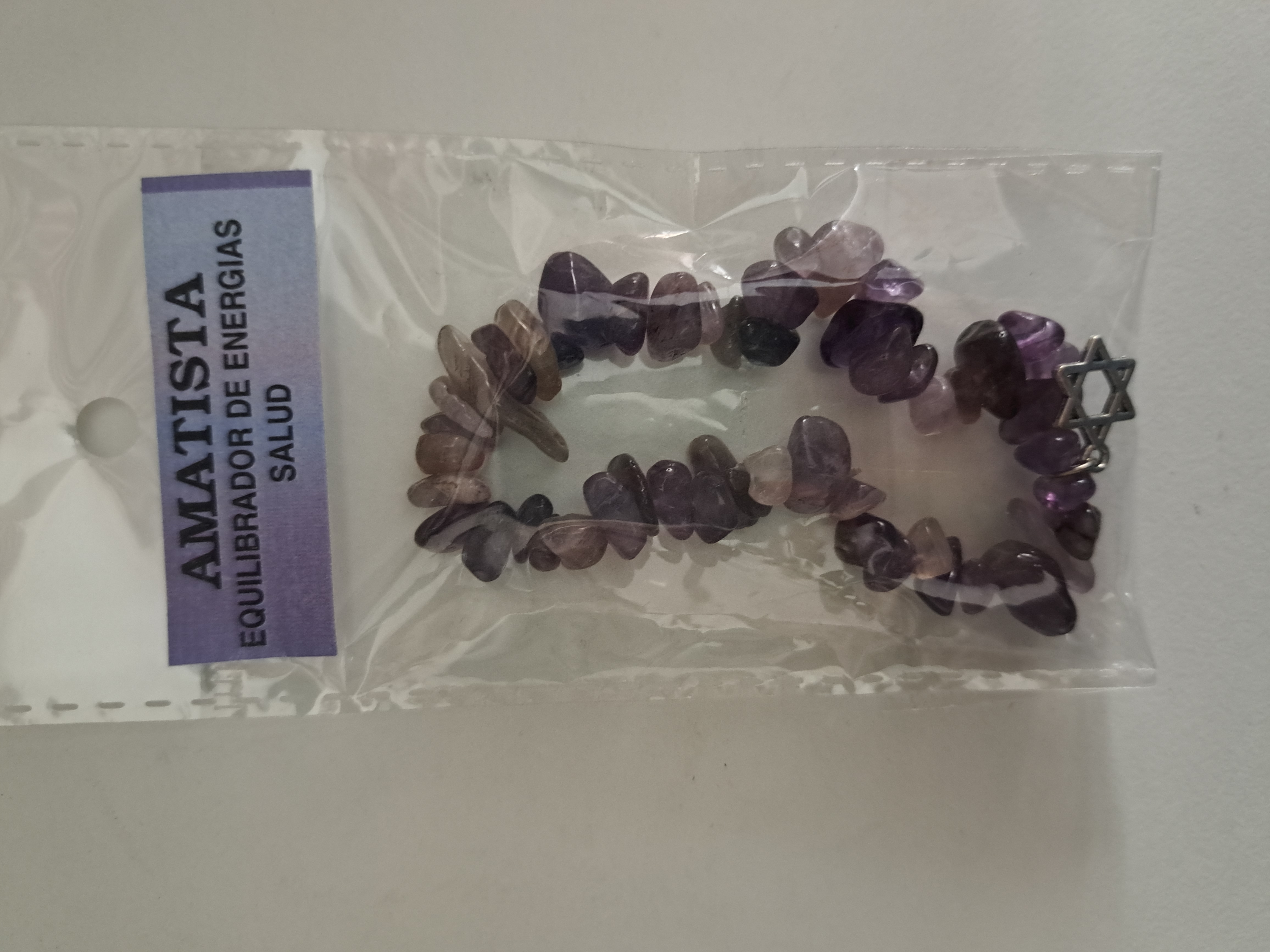 Pulsera amatista chips