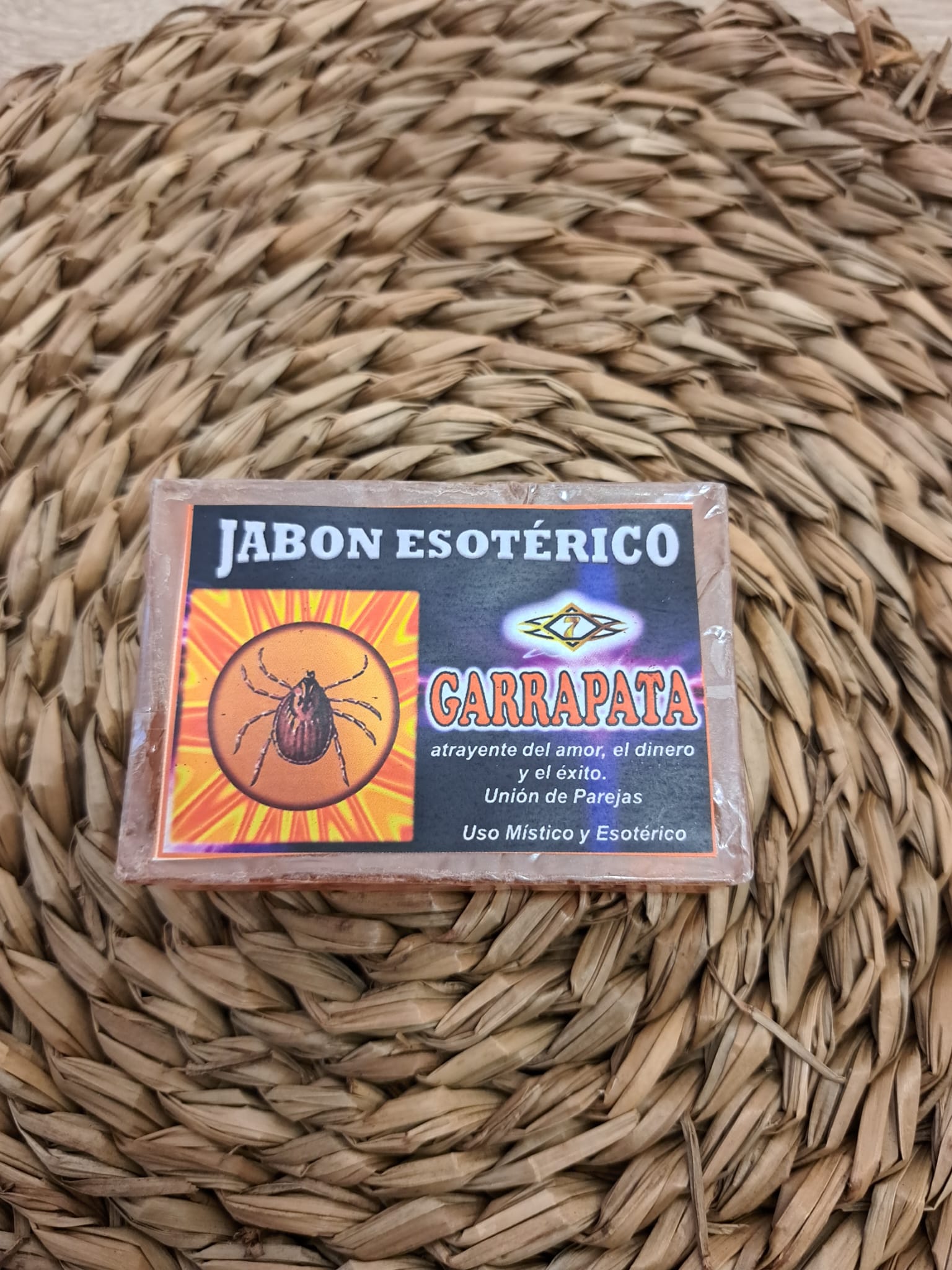 Jabón esotérico garrapata