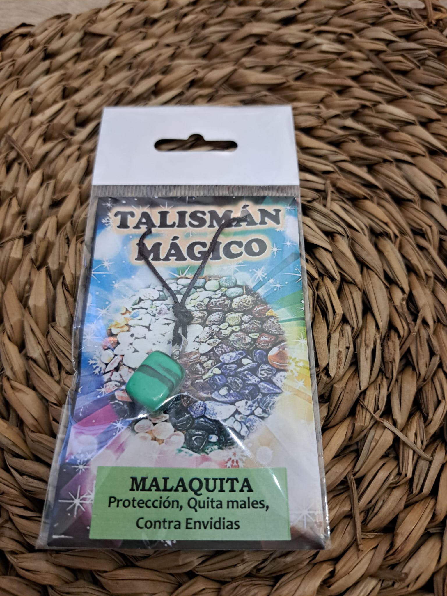 Talismán malaquita 