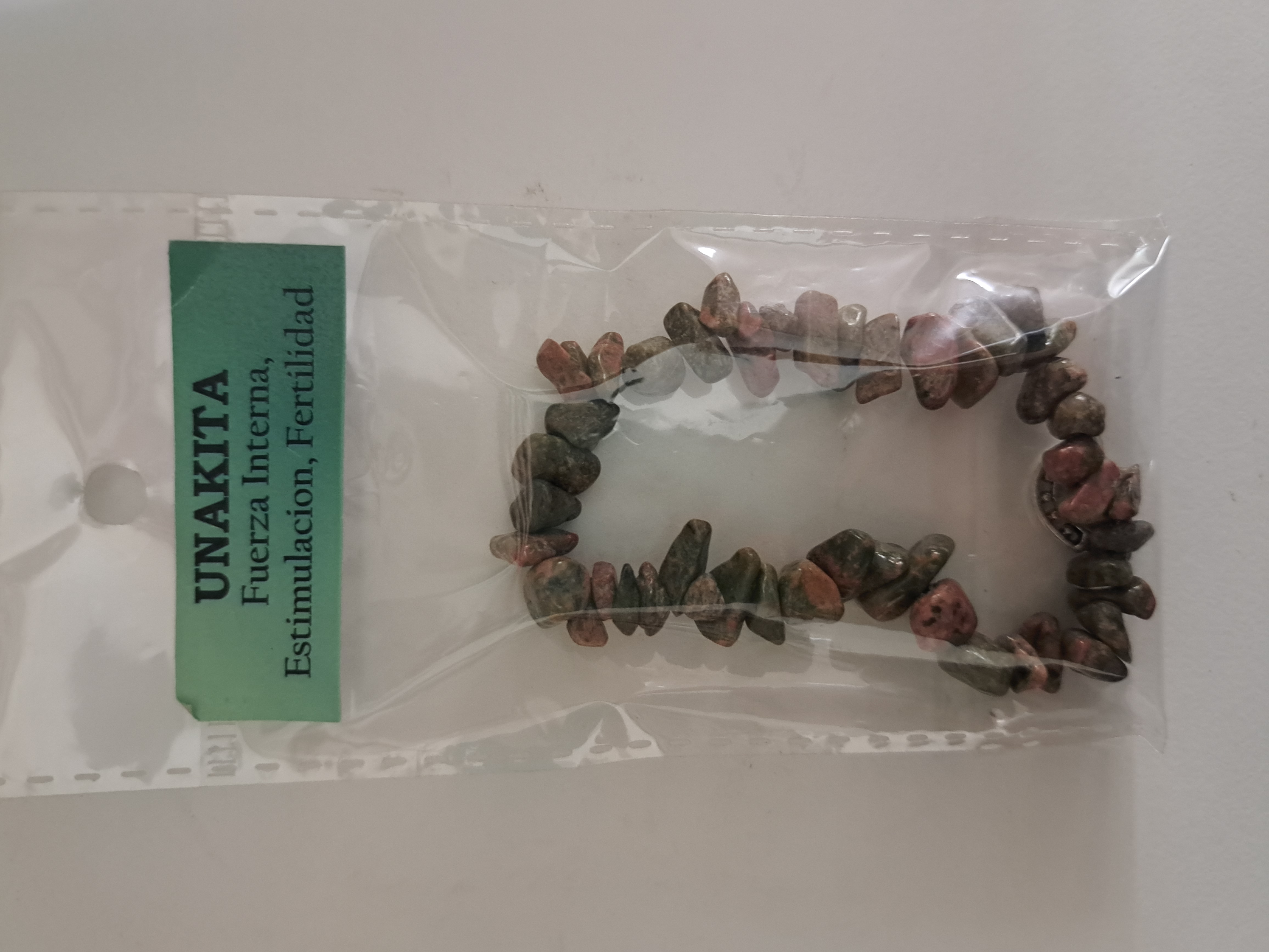 Pulsera unakita chips