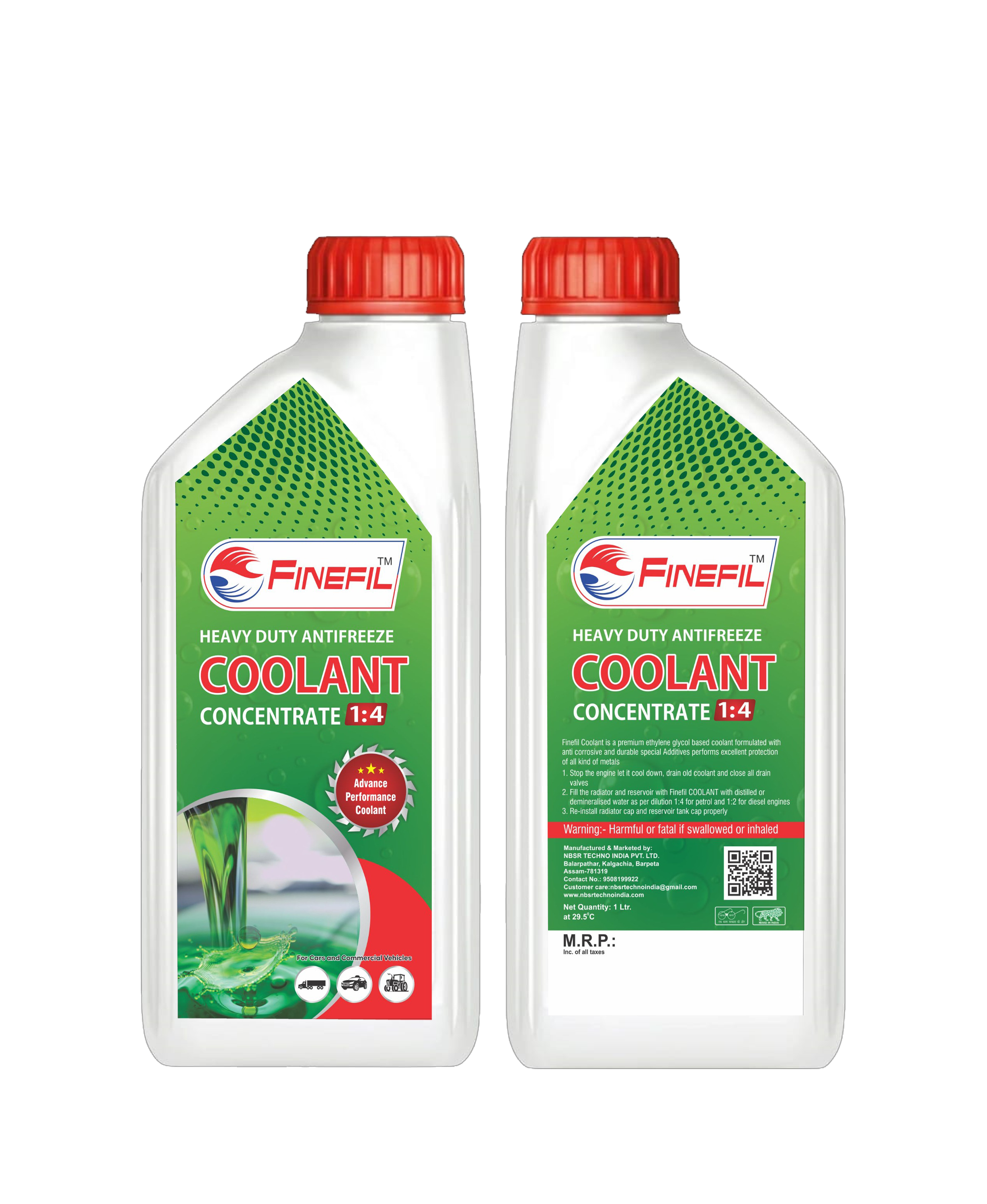 FINEFIL Heavy Duty Antifreeze Coolant