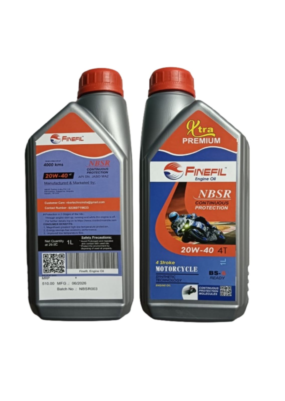 Finefil Engine Oil 20W-40 1L (NEW) Design