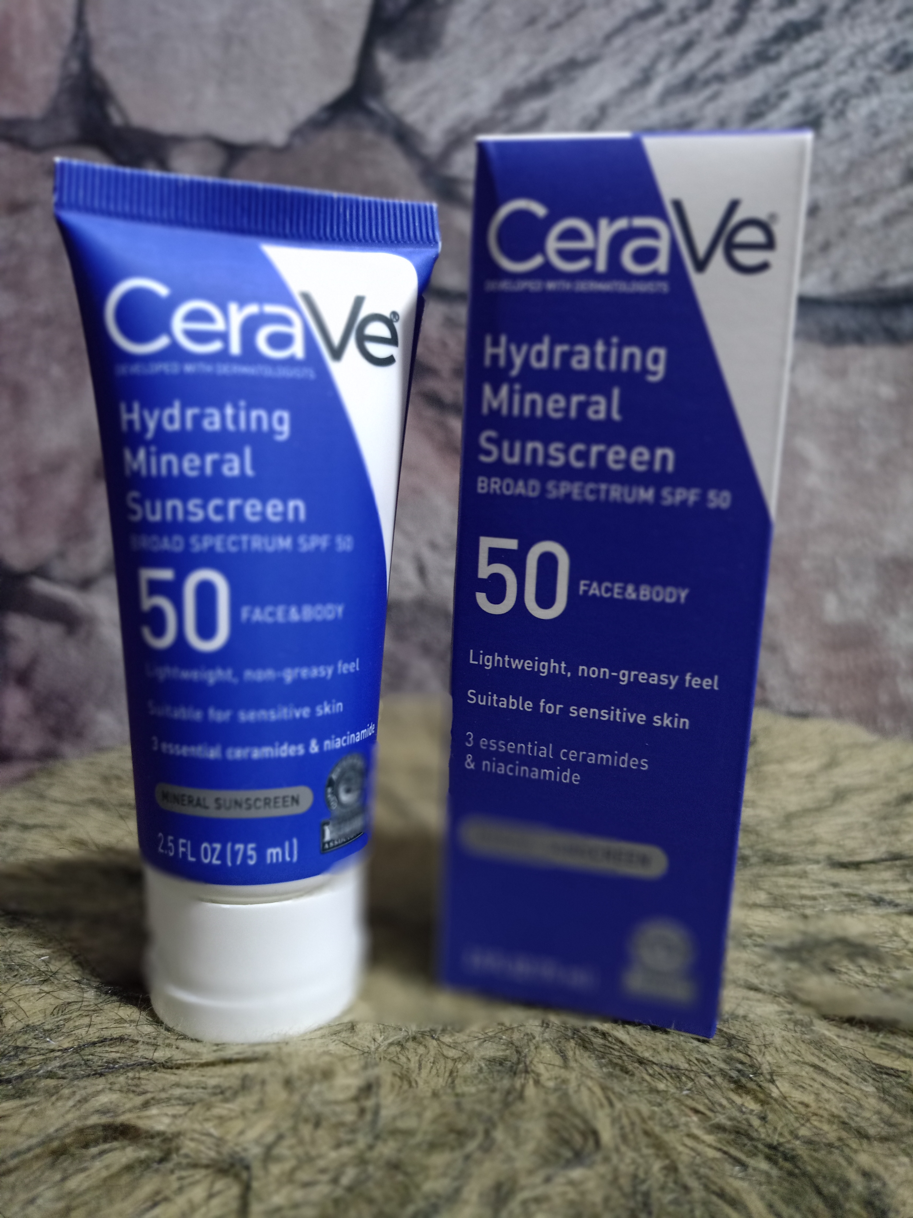 CeraVe Écran Solaire Minéral Hydratant SPF 50