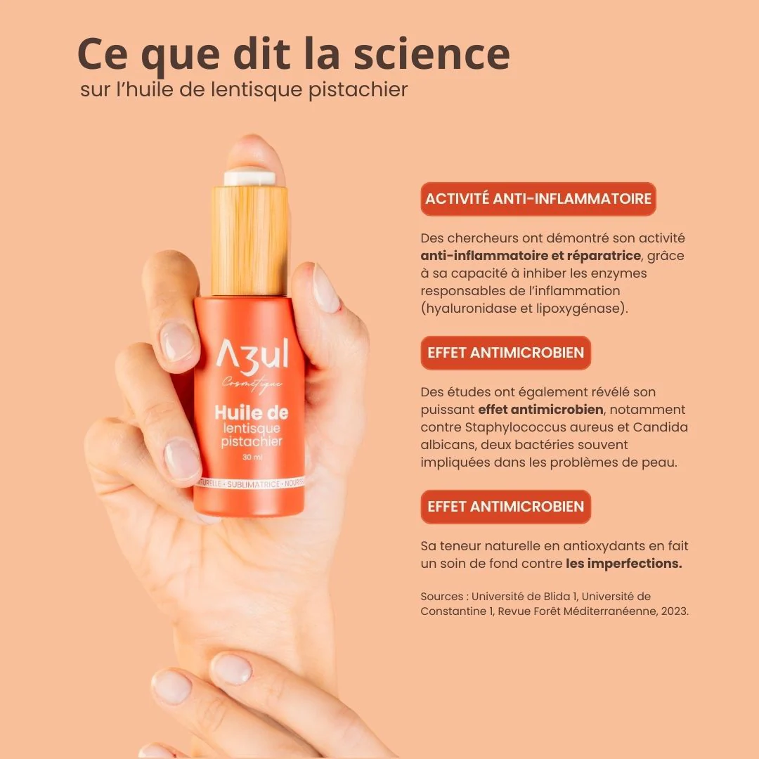 Huile de lentisque pistachier