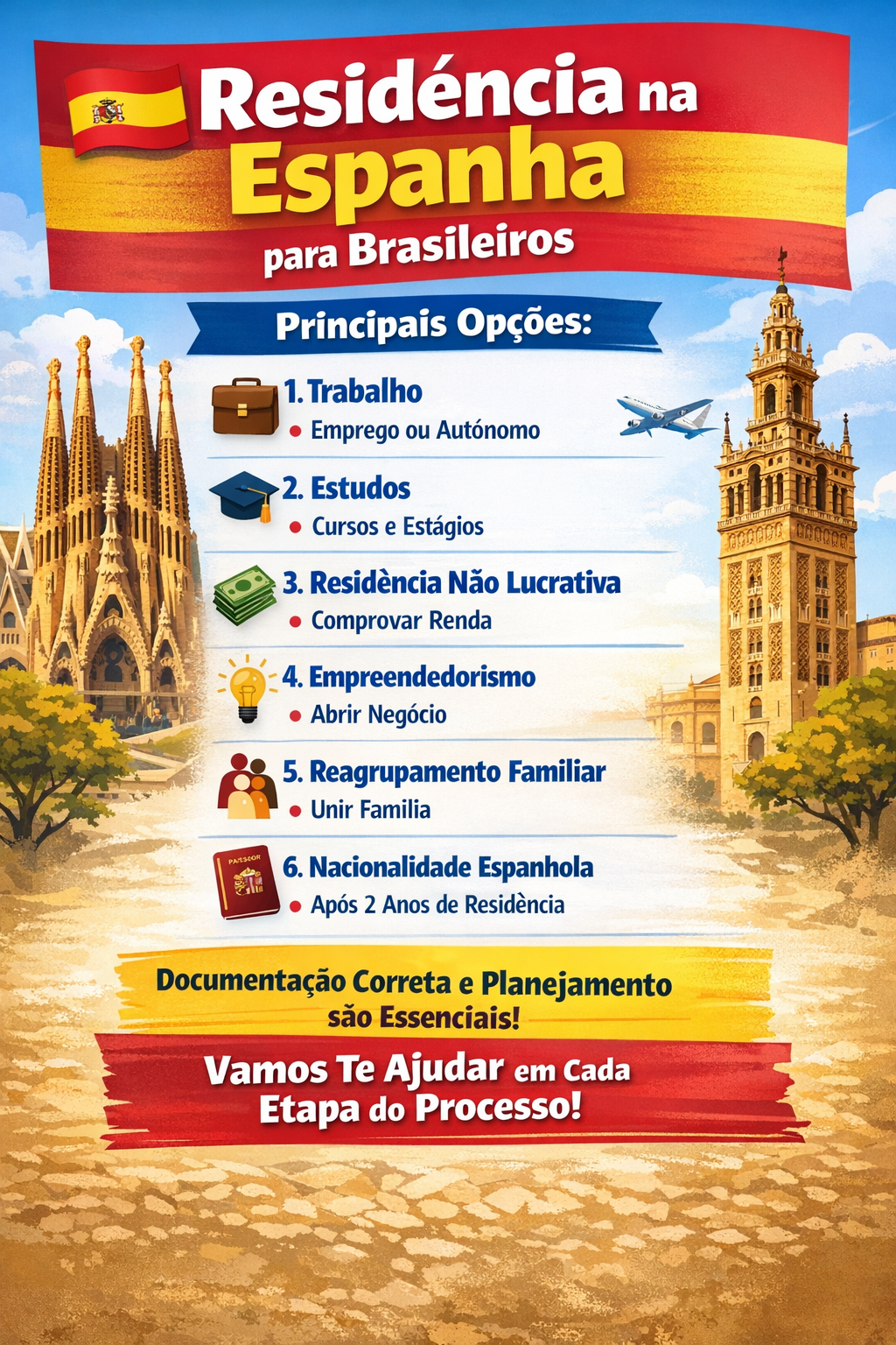 Residência legal na Espanha