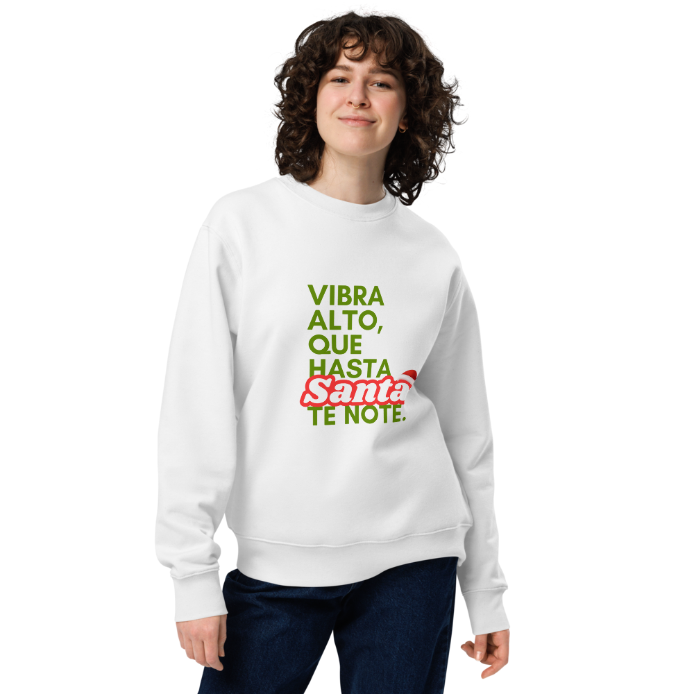 Sudadera Unisex eco Santa 