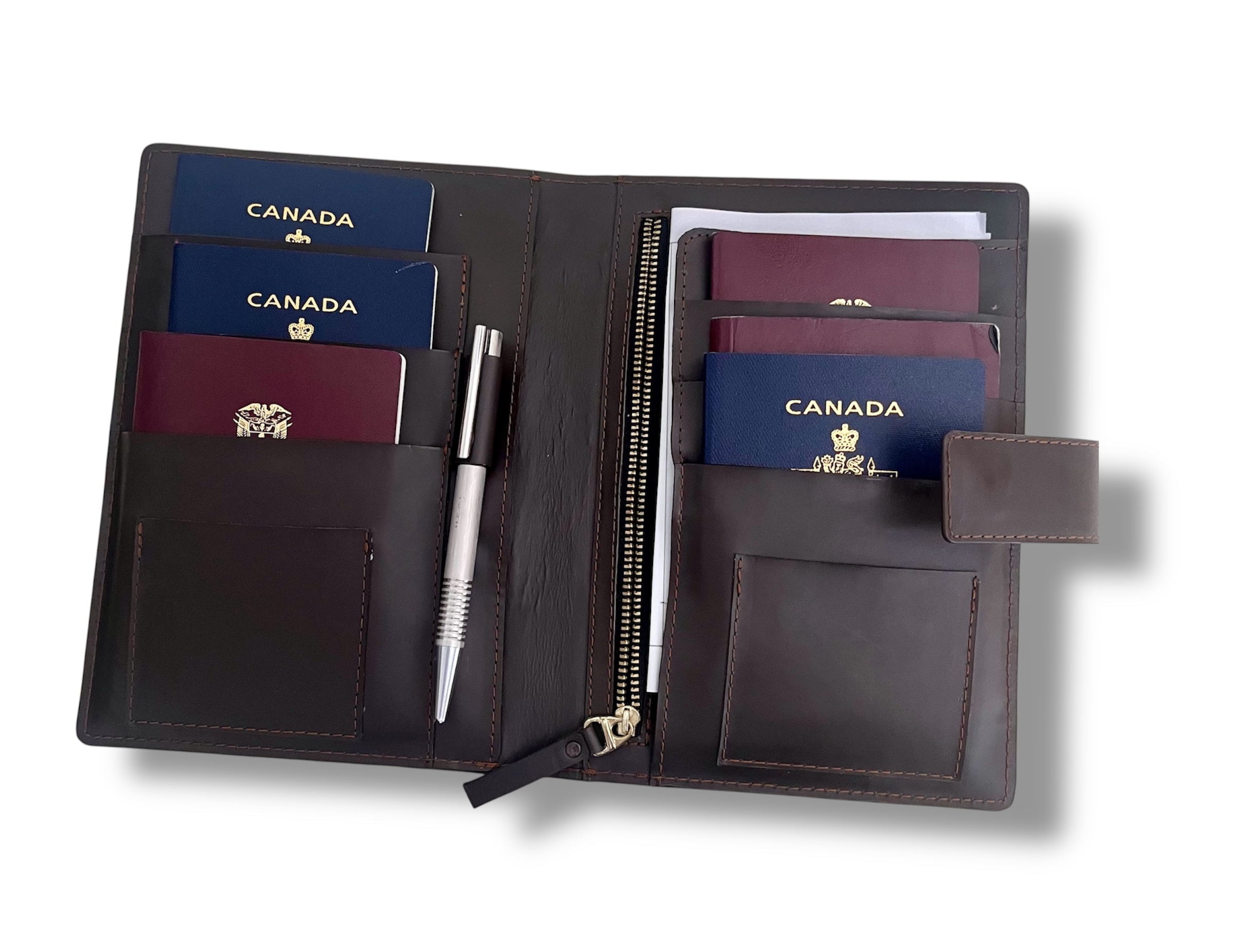 Portapasaporte Familiar