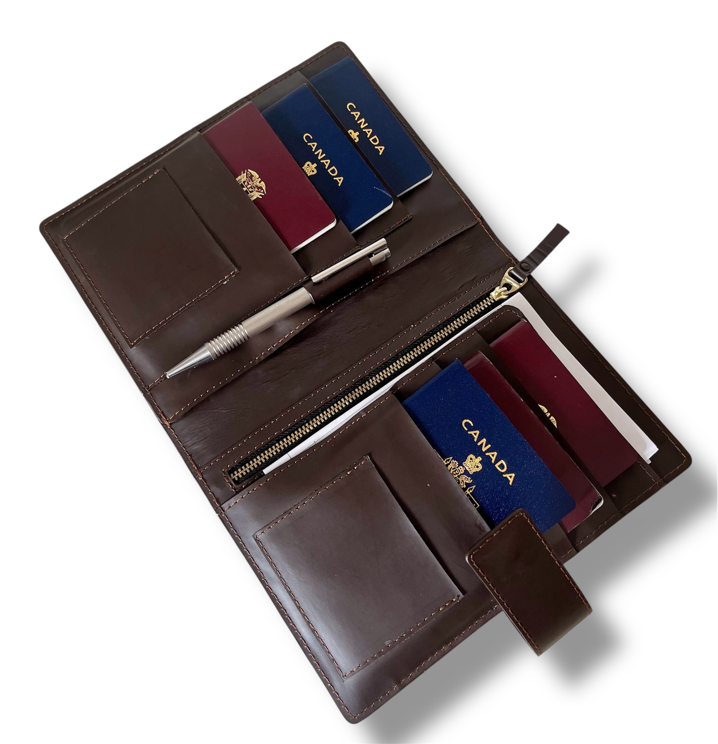 Portapasaporte Familiar