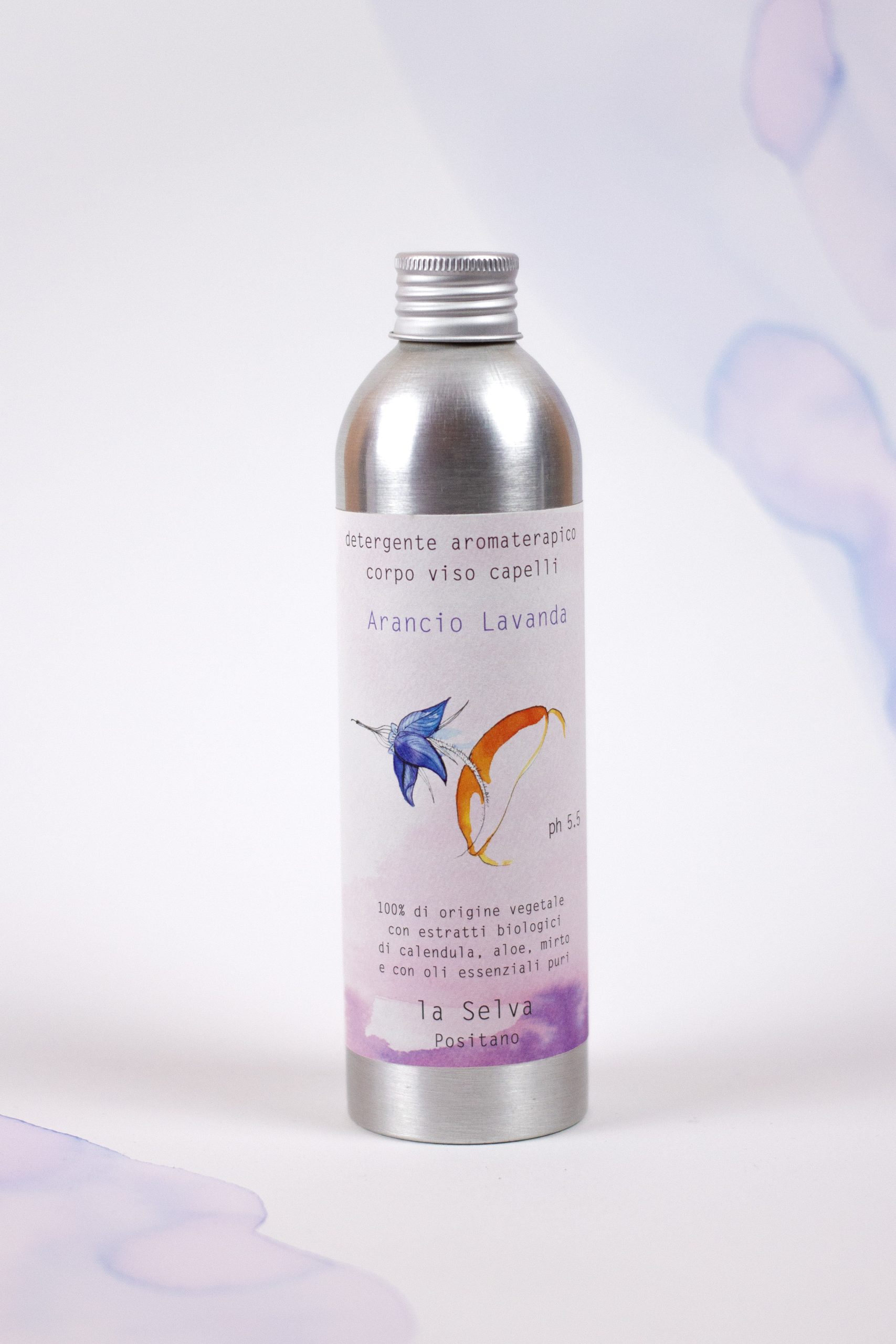 DETERGENTE AROMATERAPICO ARANCIO E LAVANDA (La Selva Positano)