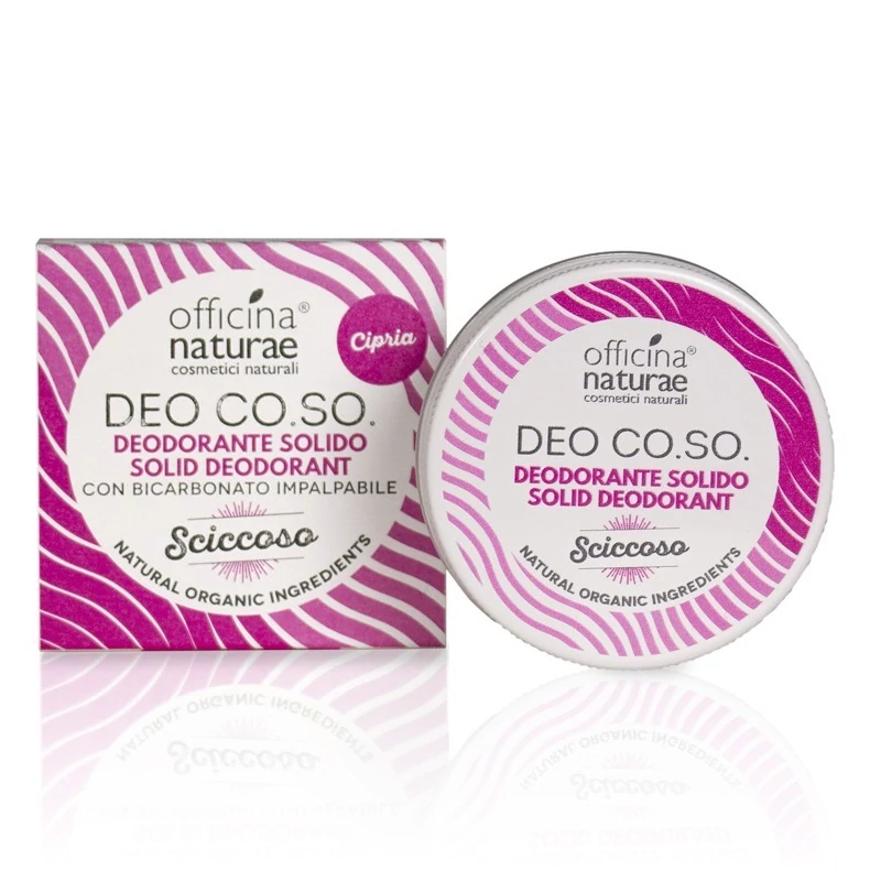 Deodorante Solido Sciccoso CO.SO. - OFFICINA NATURAE