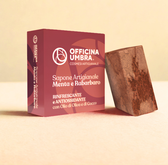 Sapone Artigianale Menta e Rabarbaro