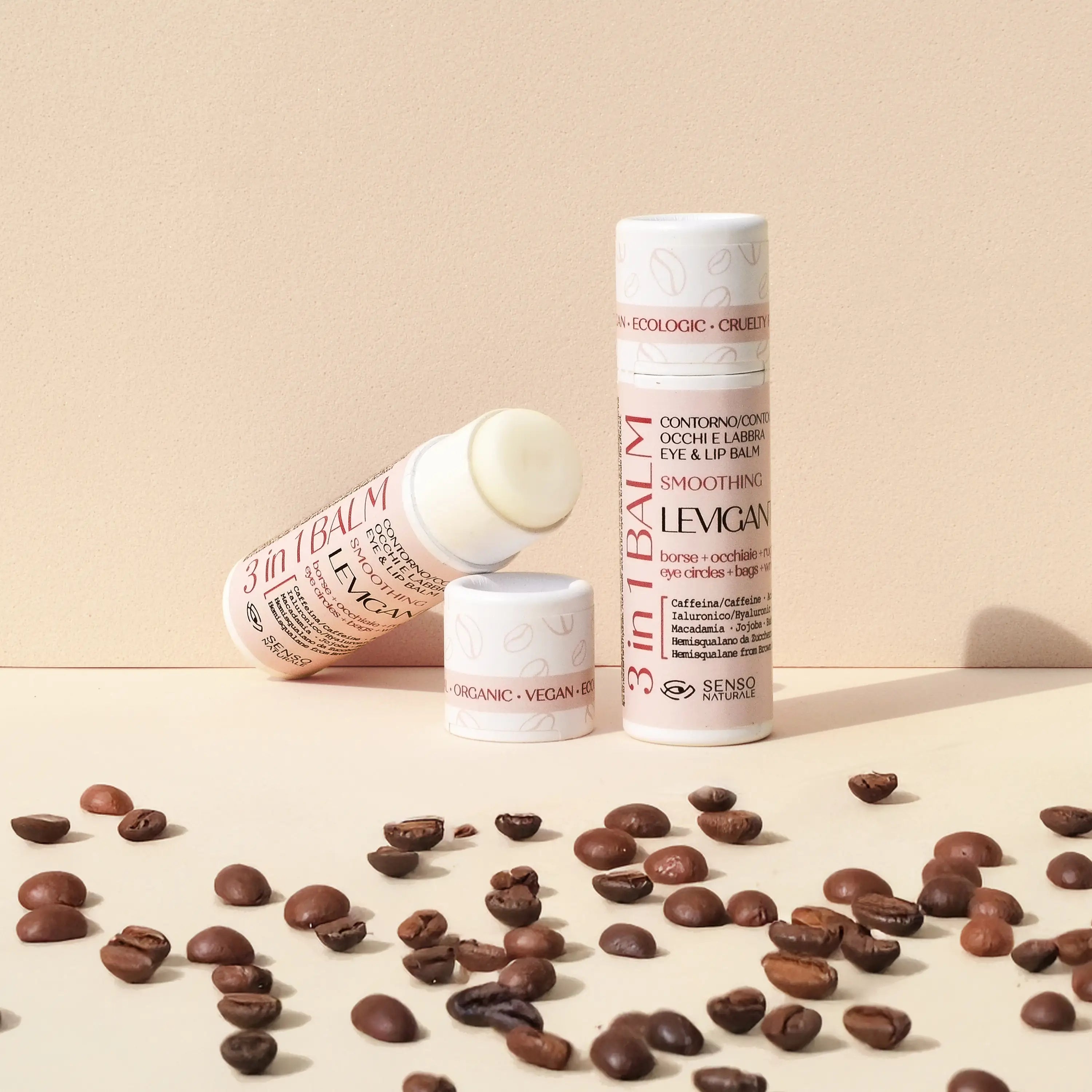 BALSAMO LABBRA E OCCHI 3 IN UNO - SENSO NATURALE