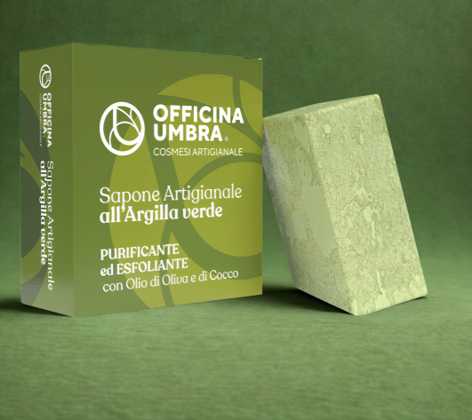 Sapone Artigianale all’Argilla Verde