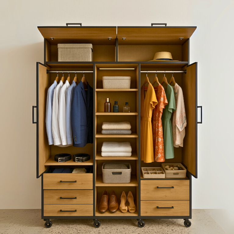 1.50 * 1.80Mts - Medio Espejo Modular 3 Secciones 