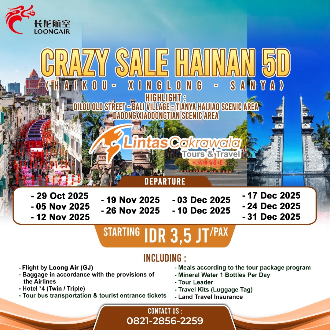 5D CRAZY SALE HAINAN