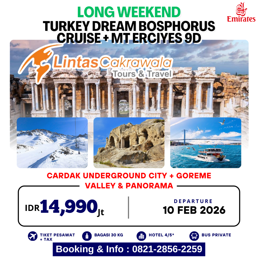 Turkey Dream Bosphorus Cruise + Mt Erciyes 9D