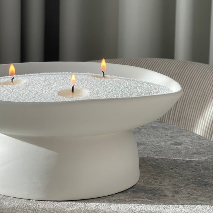 White Sand Candle