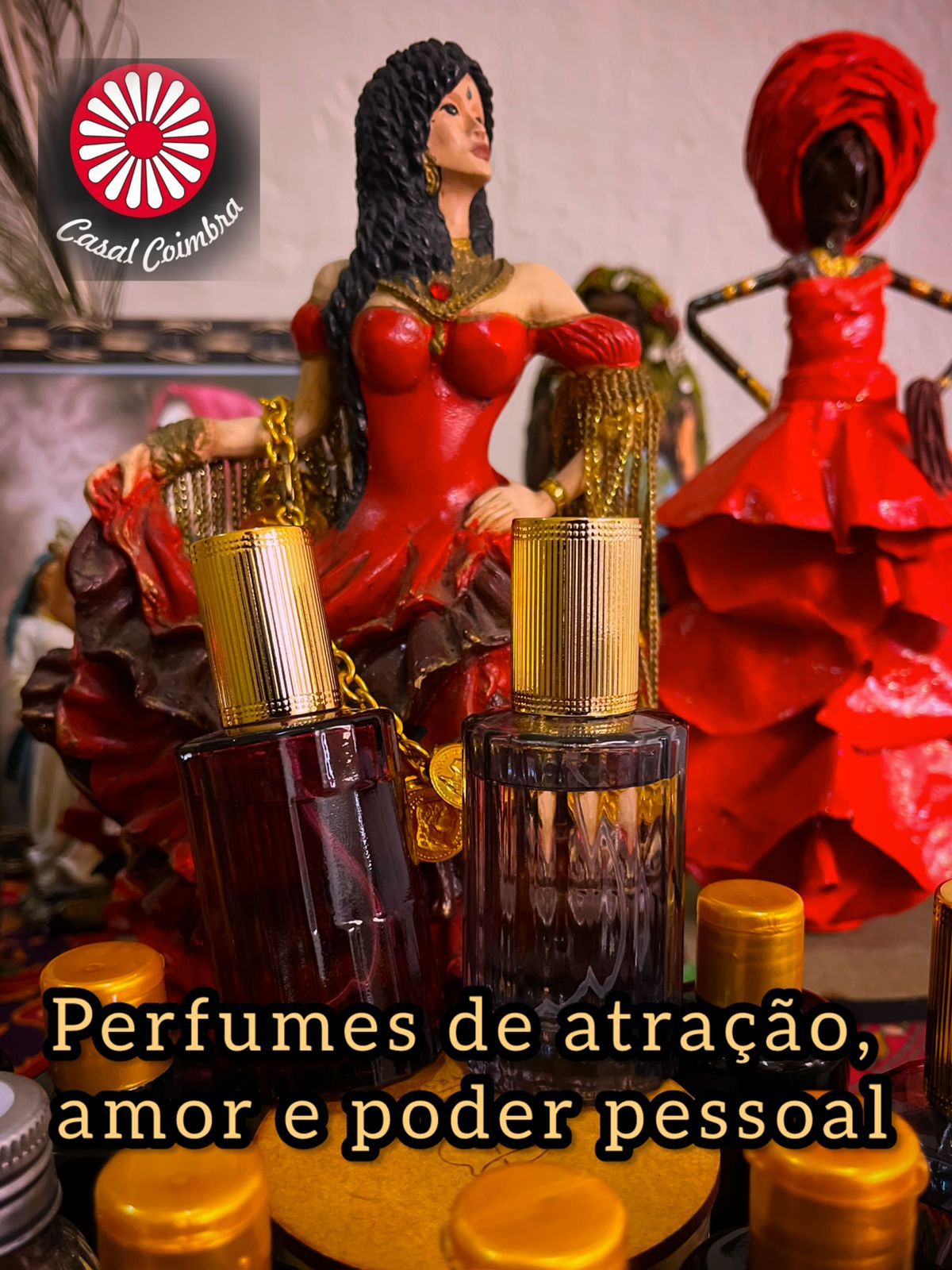 Perfume de Atração  e Poder Pessoal Feminino