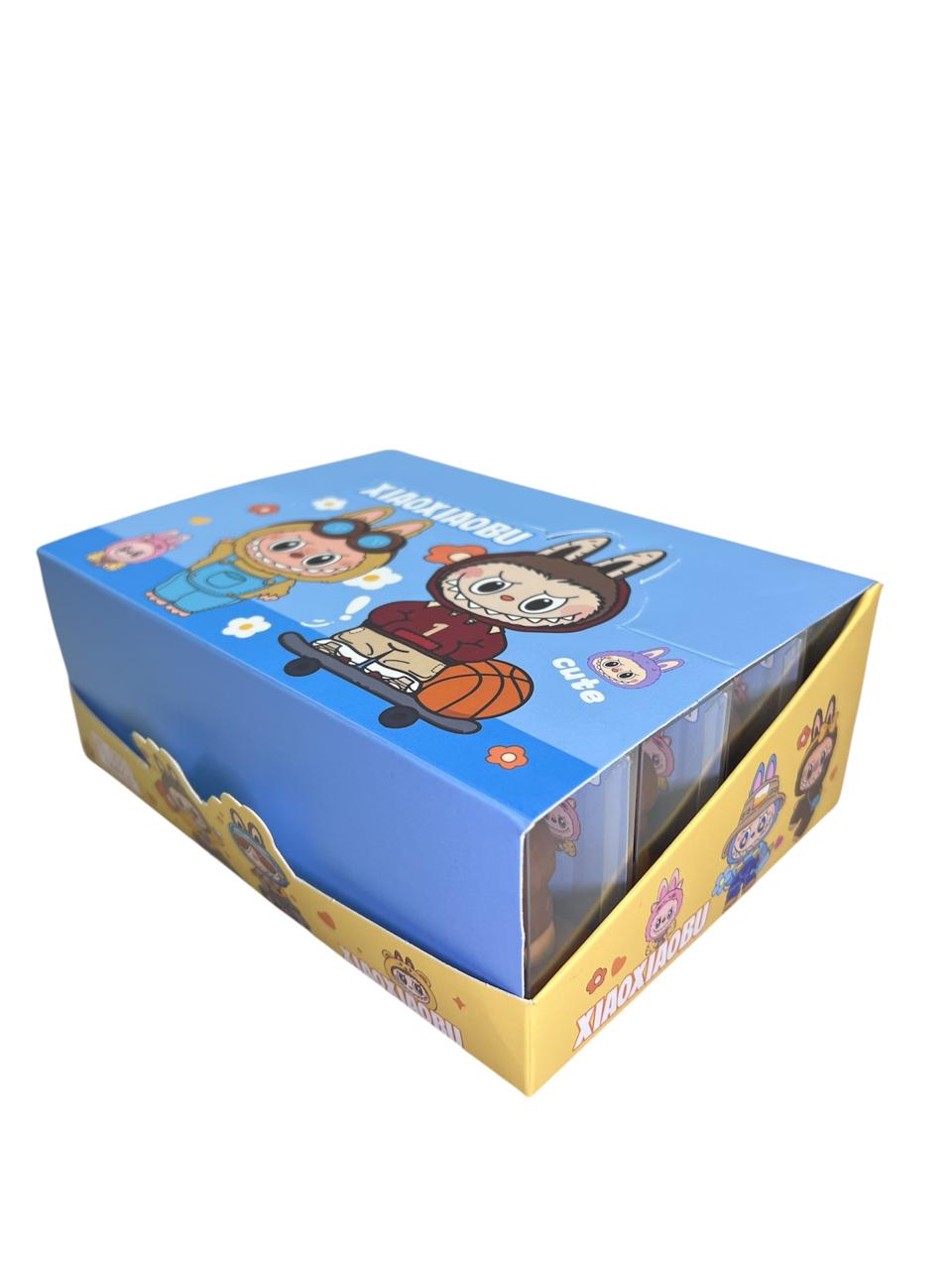 Apontador De Lápis Labubu Escola Escritório Crianças Lilás