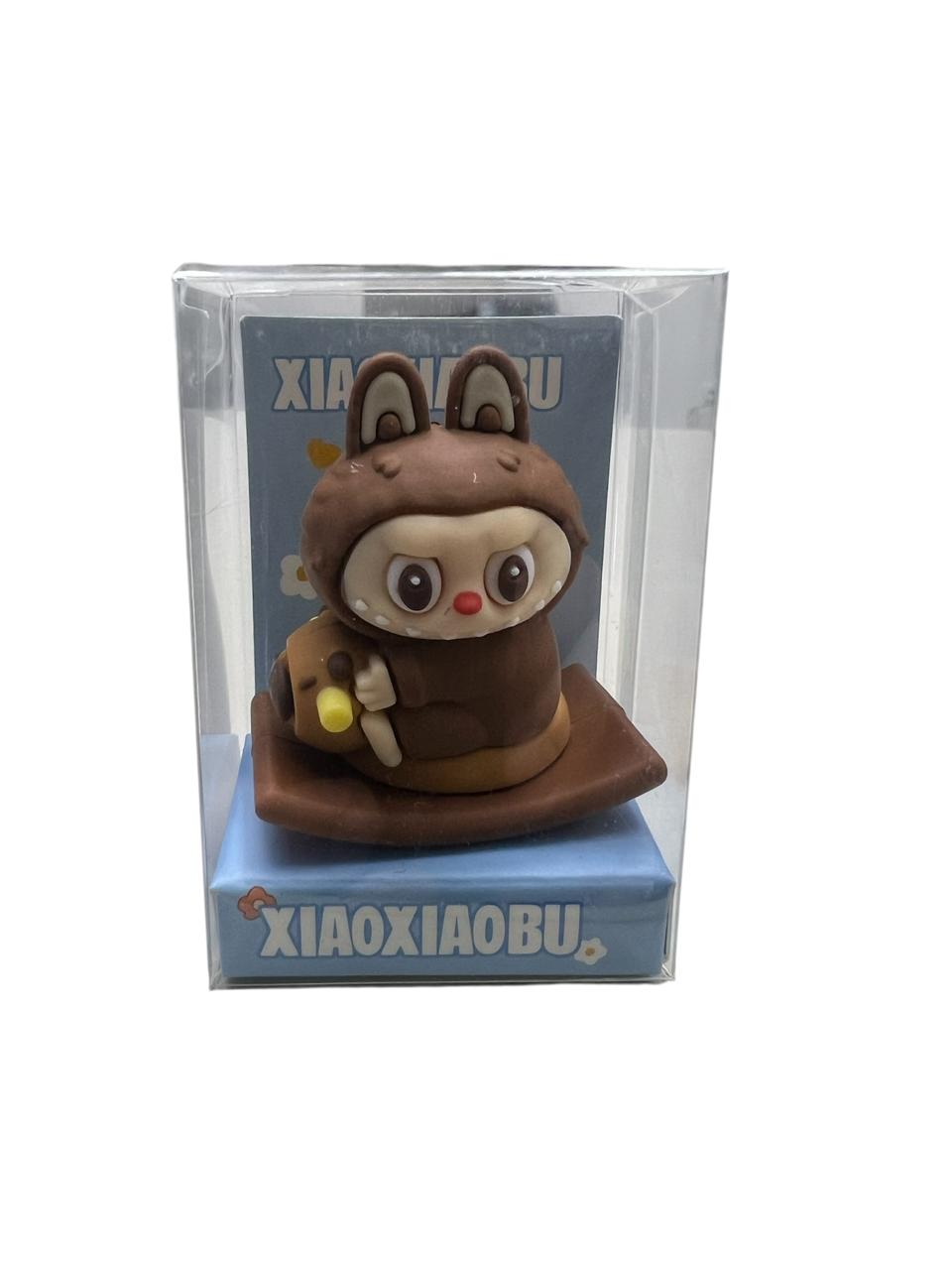 Apontador De Lápis Labubu Escola Escritório Crianças Marrom