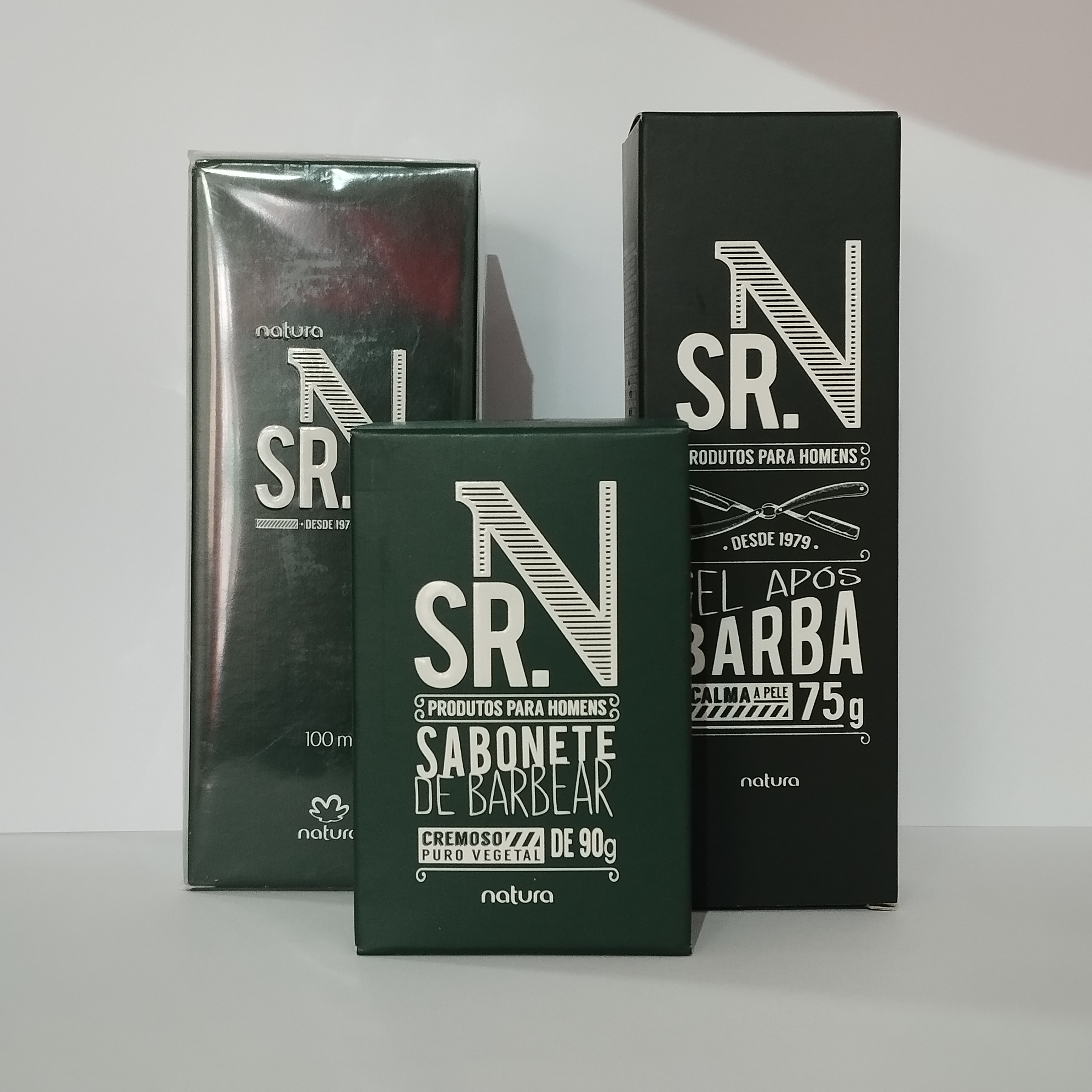 Kit Sr.N Colônia, Gel pós barba e Sabonete