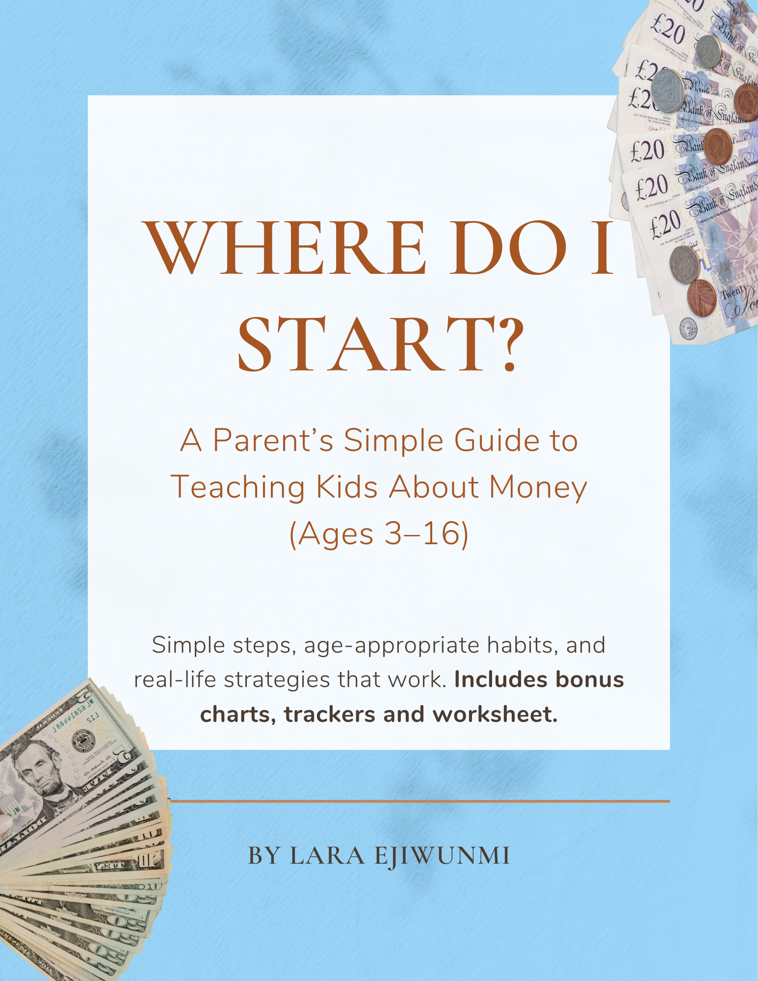 Where Do I Start? A Parent’s Simple Guide to Teaching Kids About Money (Ages 3–16)