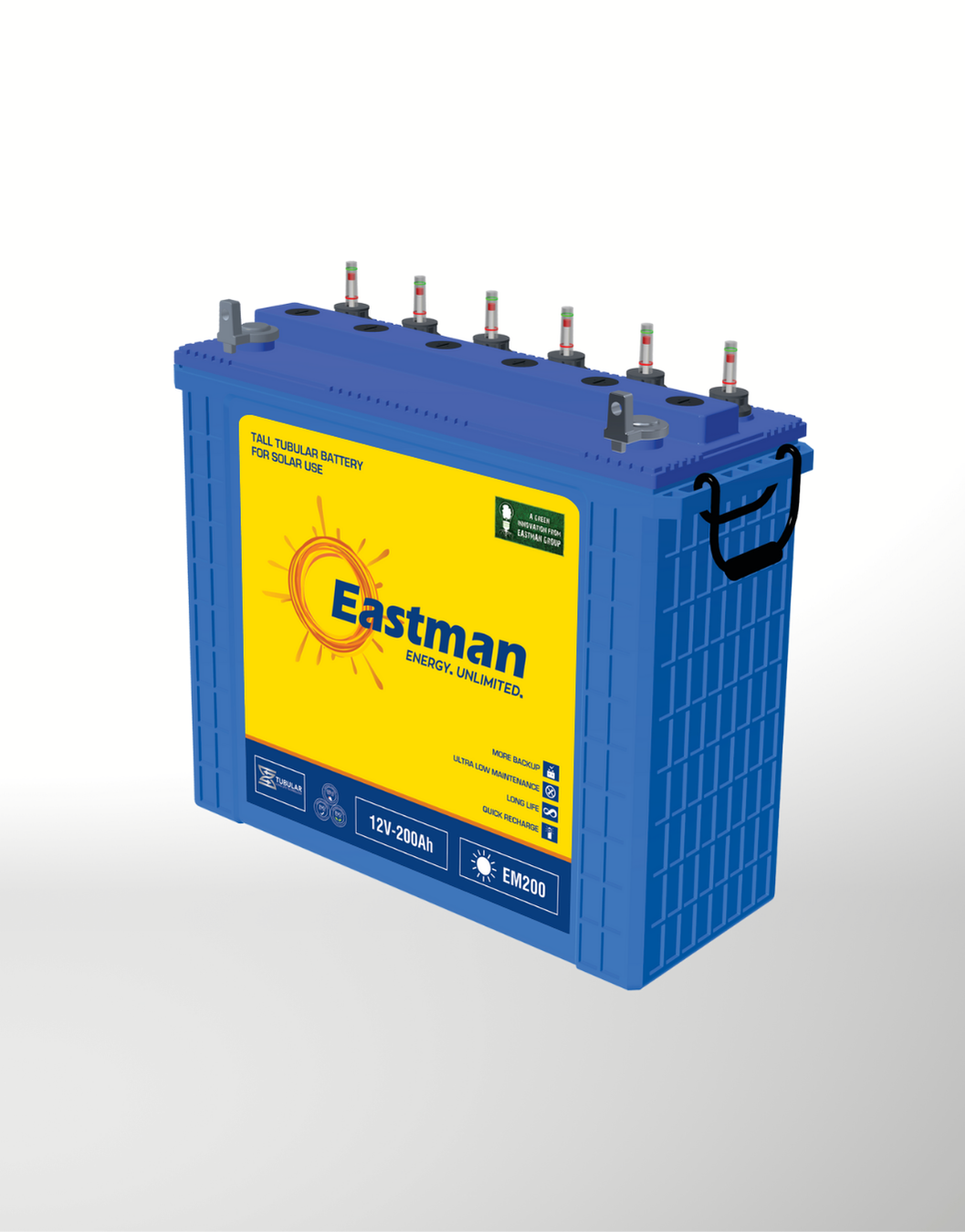 Eastman 12V 200Ah Tubular Solar Battery