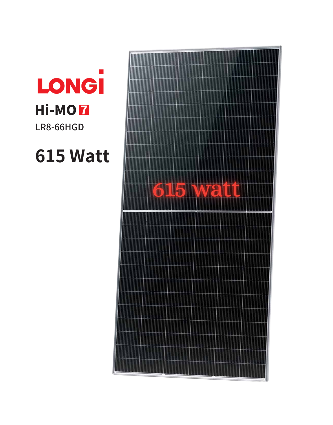 LONGi Hi-MO 7 615 Watt Solar Panel