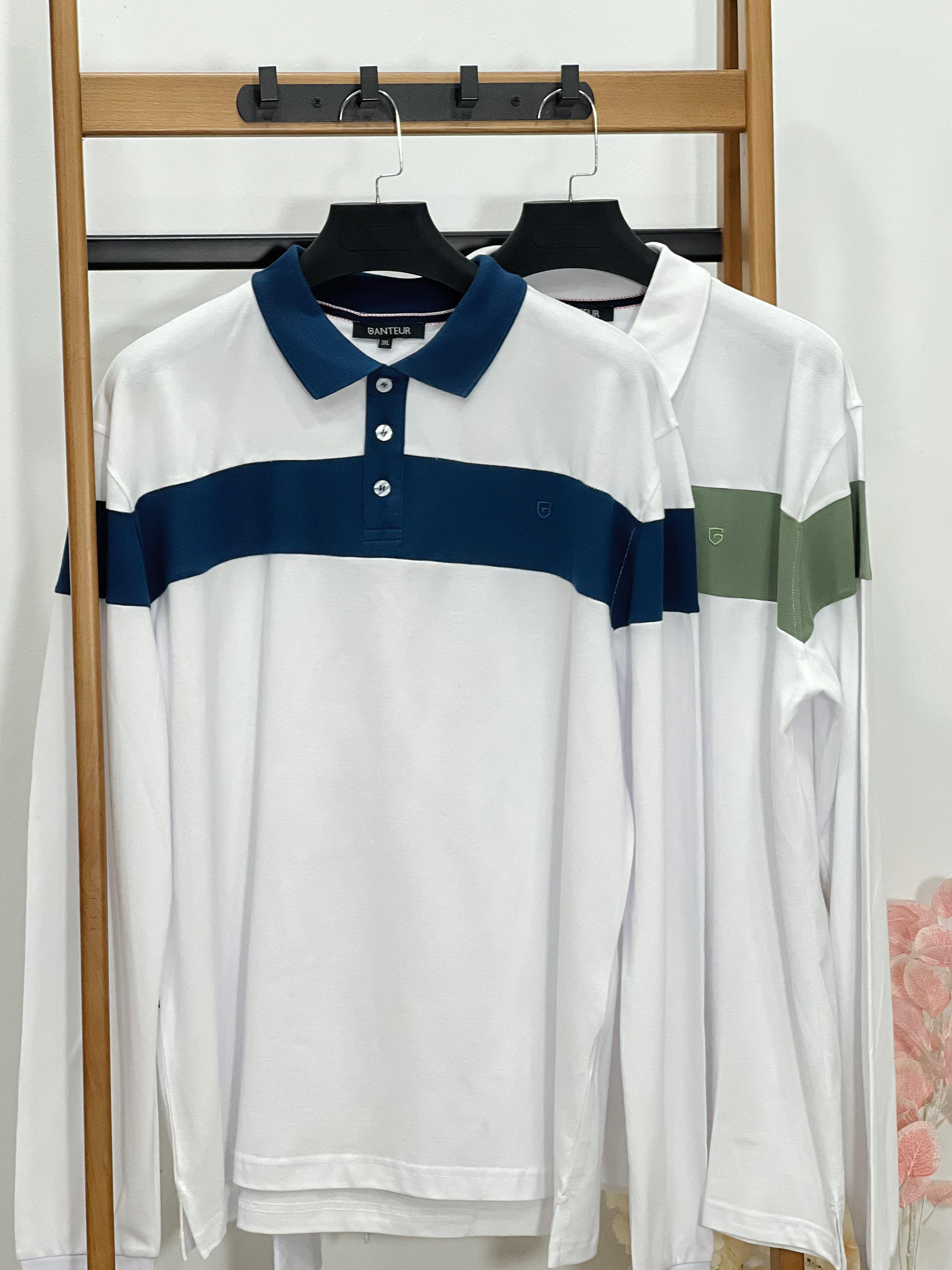 Polo manches longues