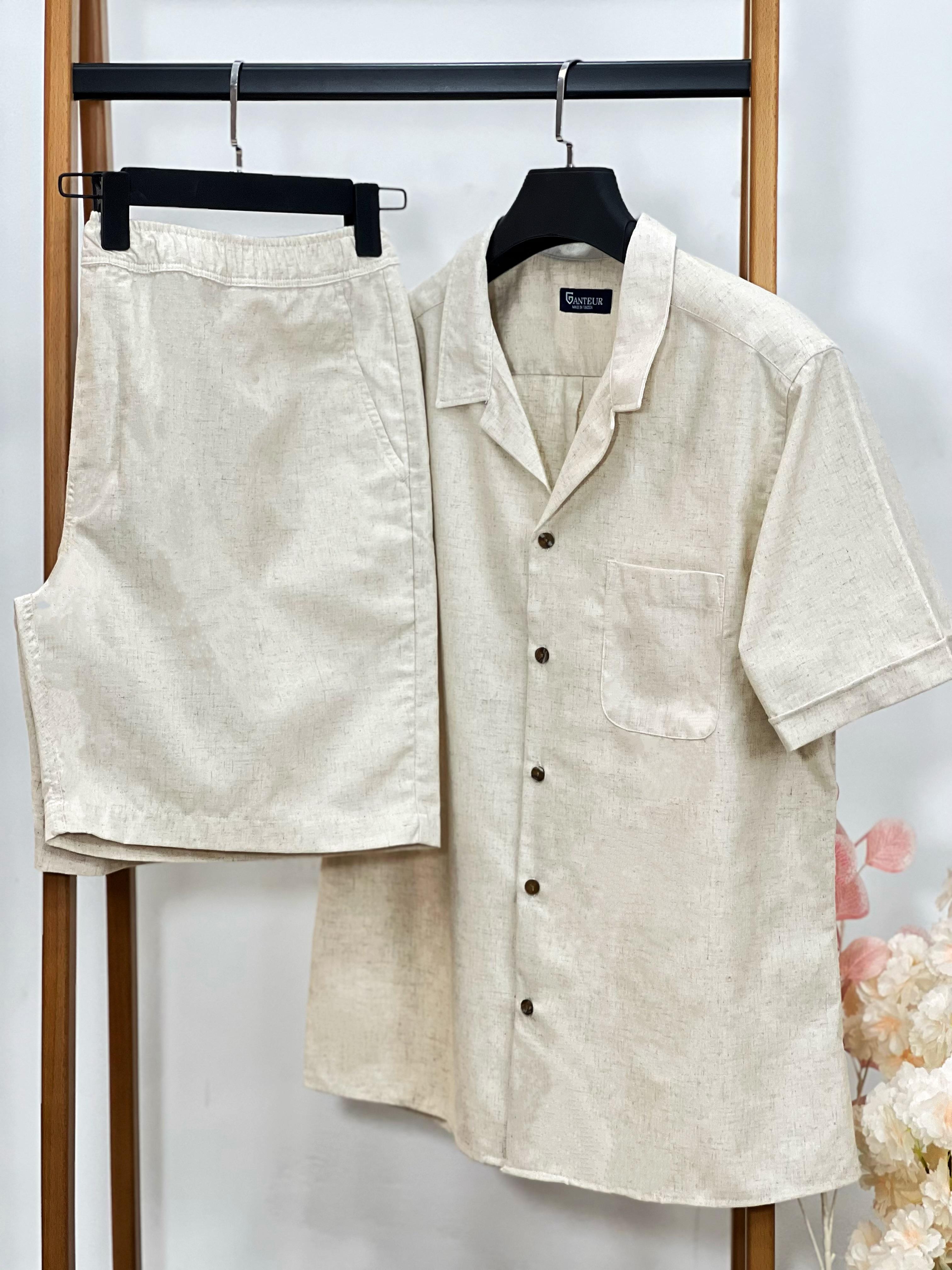 chemise avec poche + short