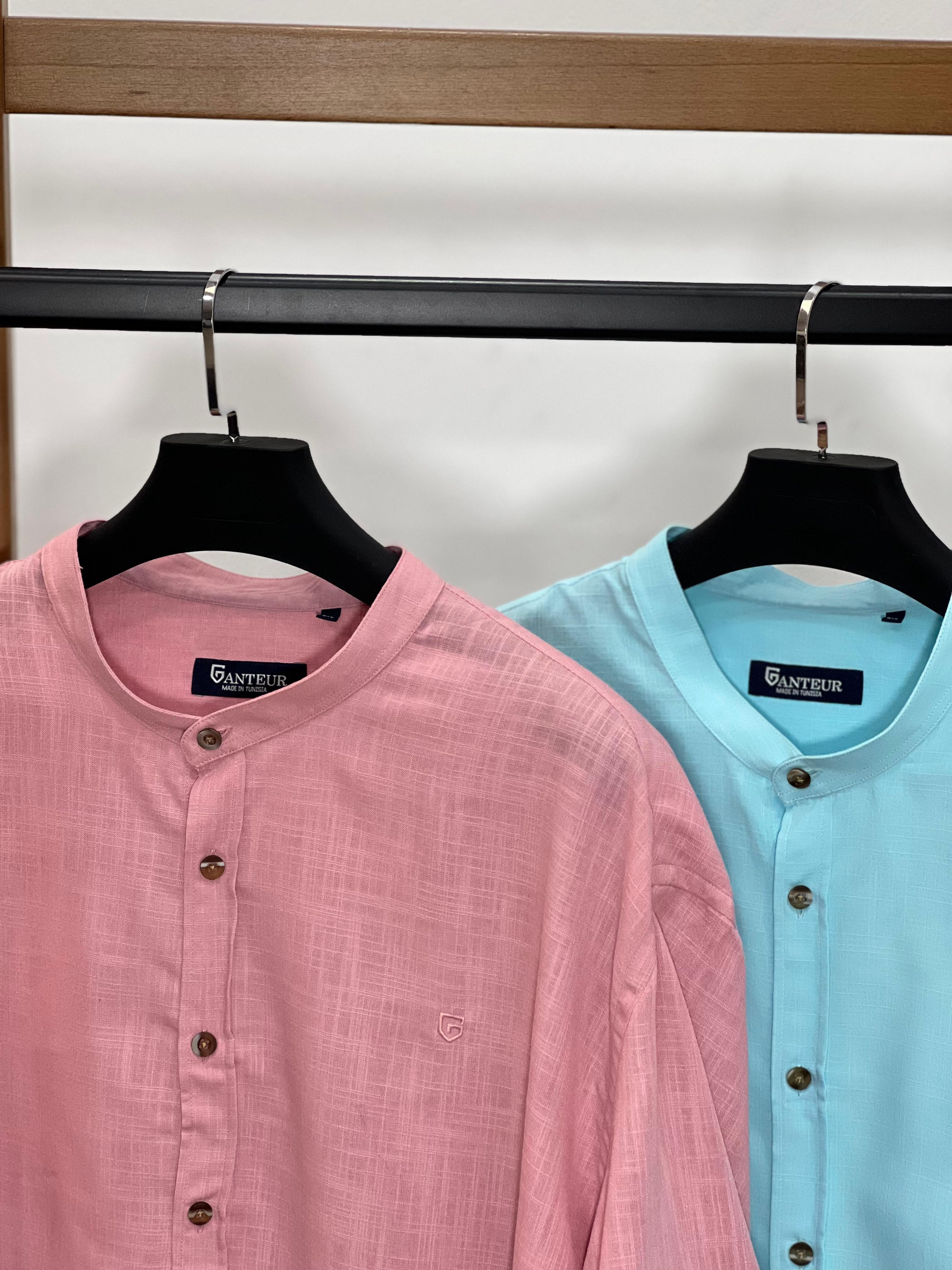Chemise col chinois