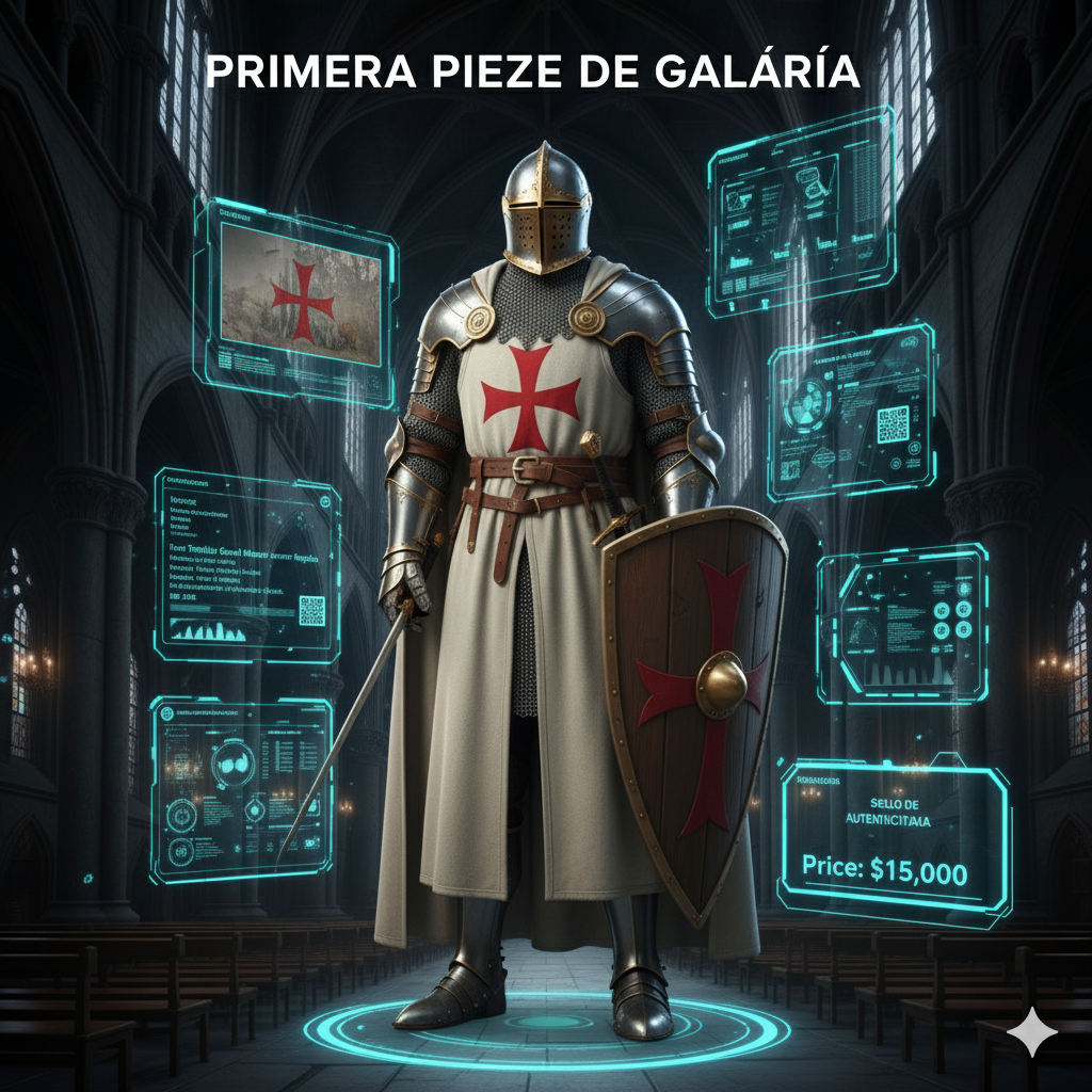 Traje de Caballero Templario del Siglo XIII