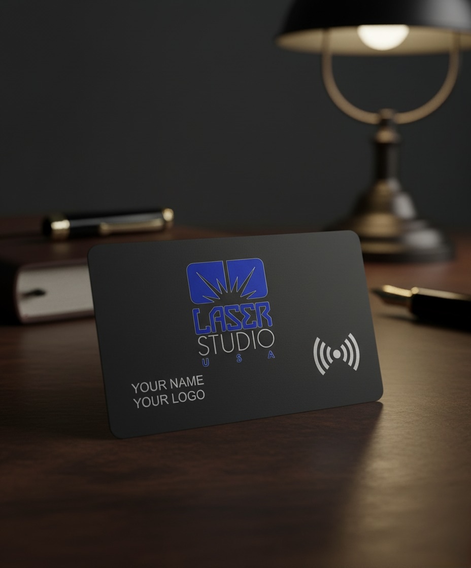 Contactless NFC Metal Business Card Customizable