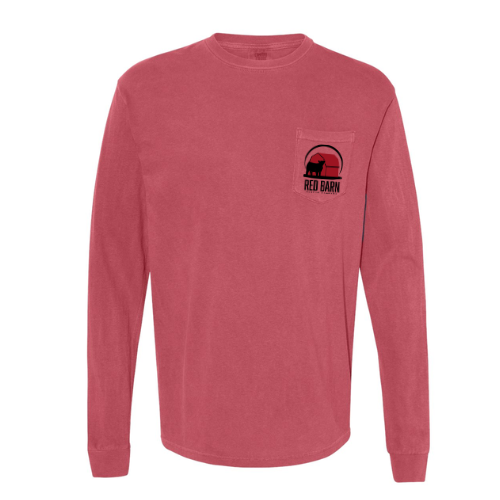 Comfort Colors Long Sleeve Pocket Tee
