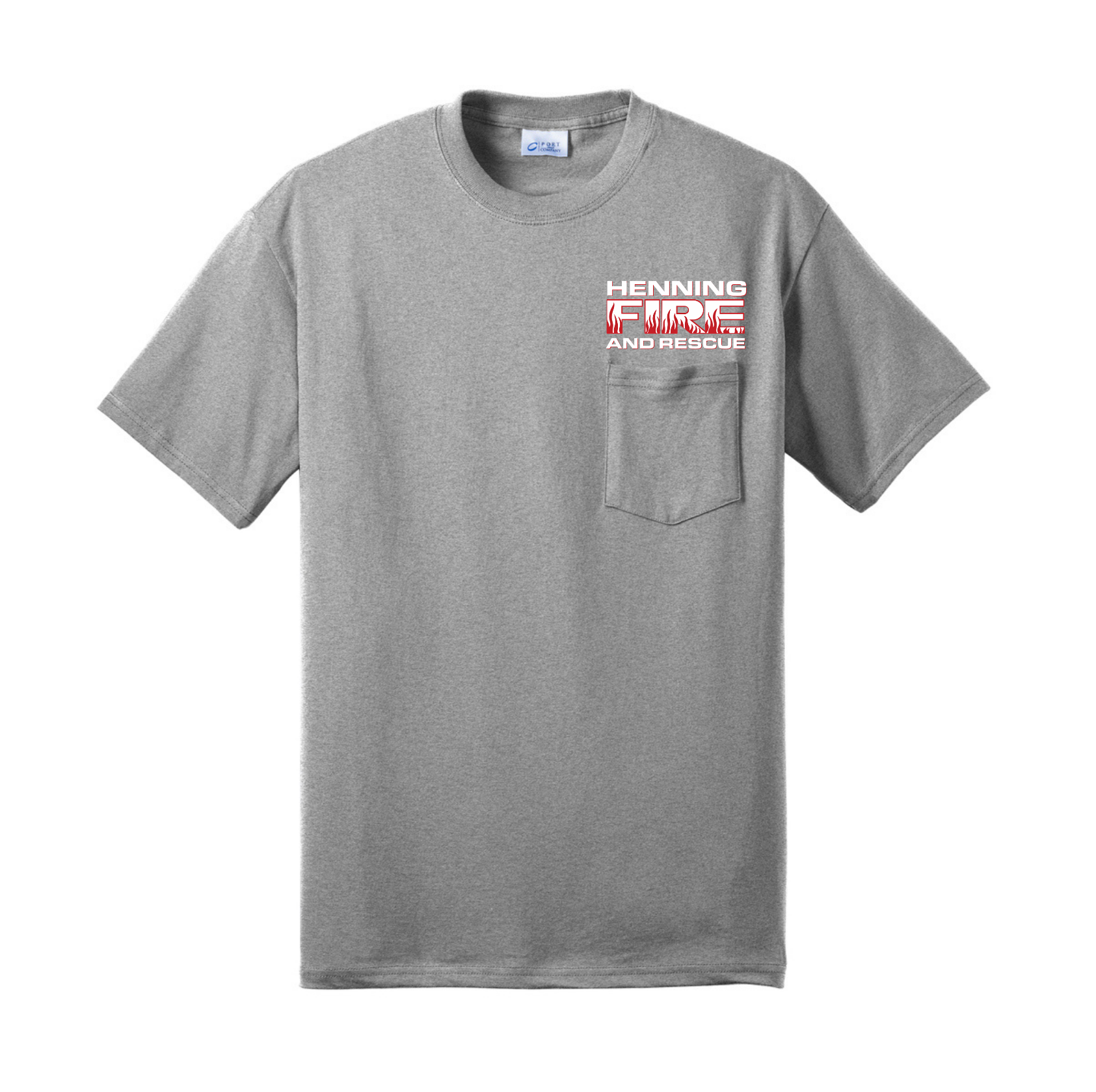 Port and Co Core Tee - Pocket