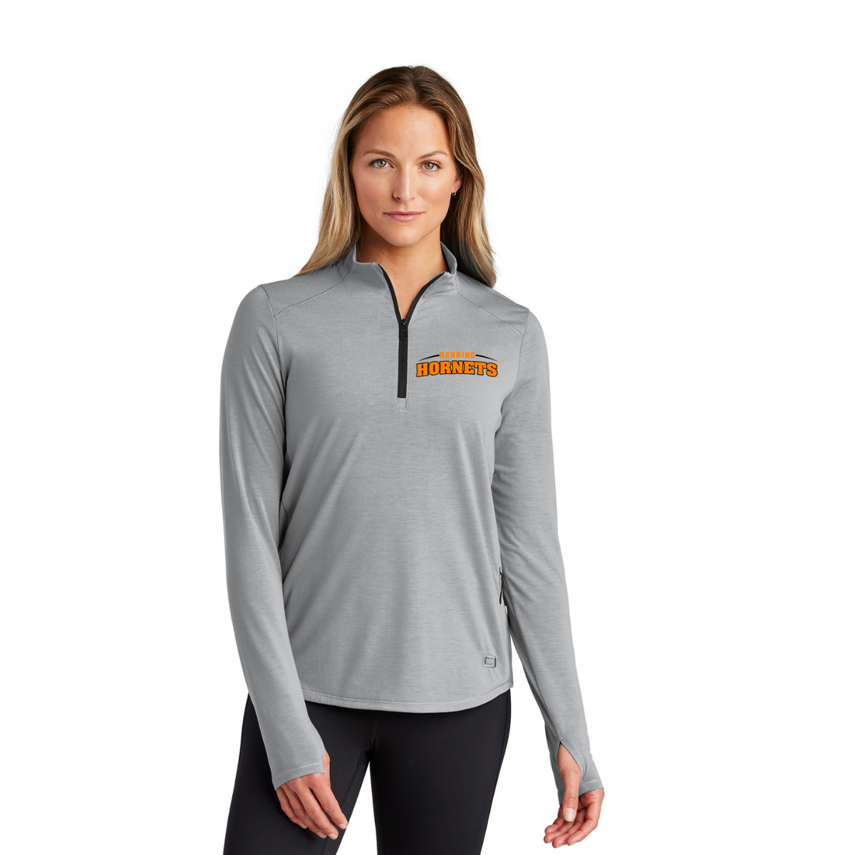 Womens Ogio 1/4 Zip Embroidered