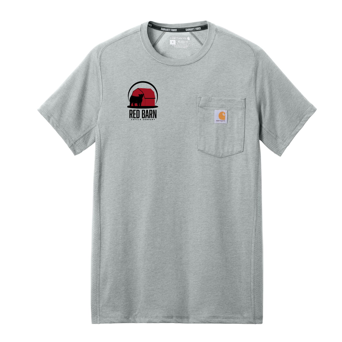 Carhartt Force Short Sleeve Embroidered Logo