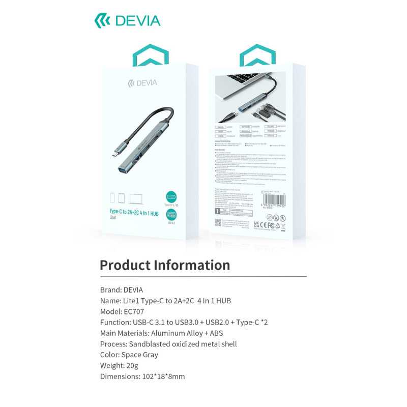 Hub USB-C multifonction