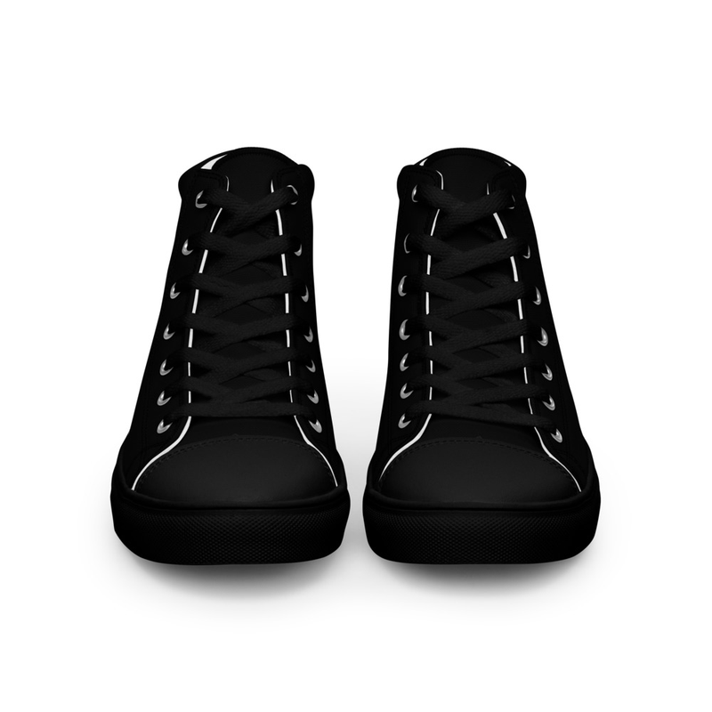 Classic Black High Top Sneakers