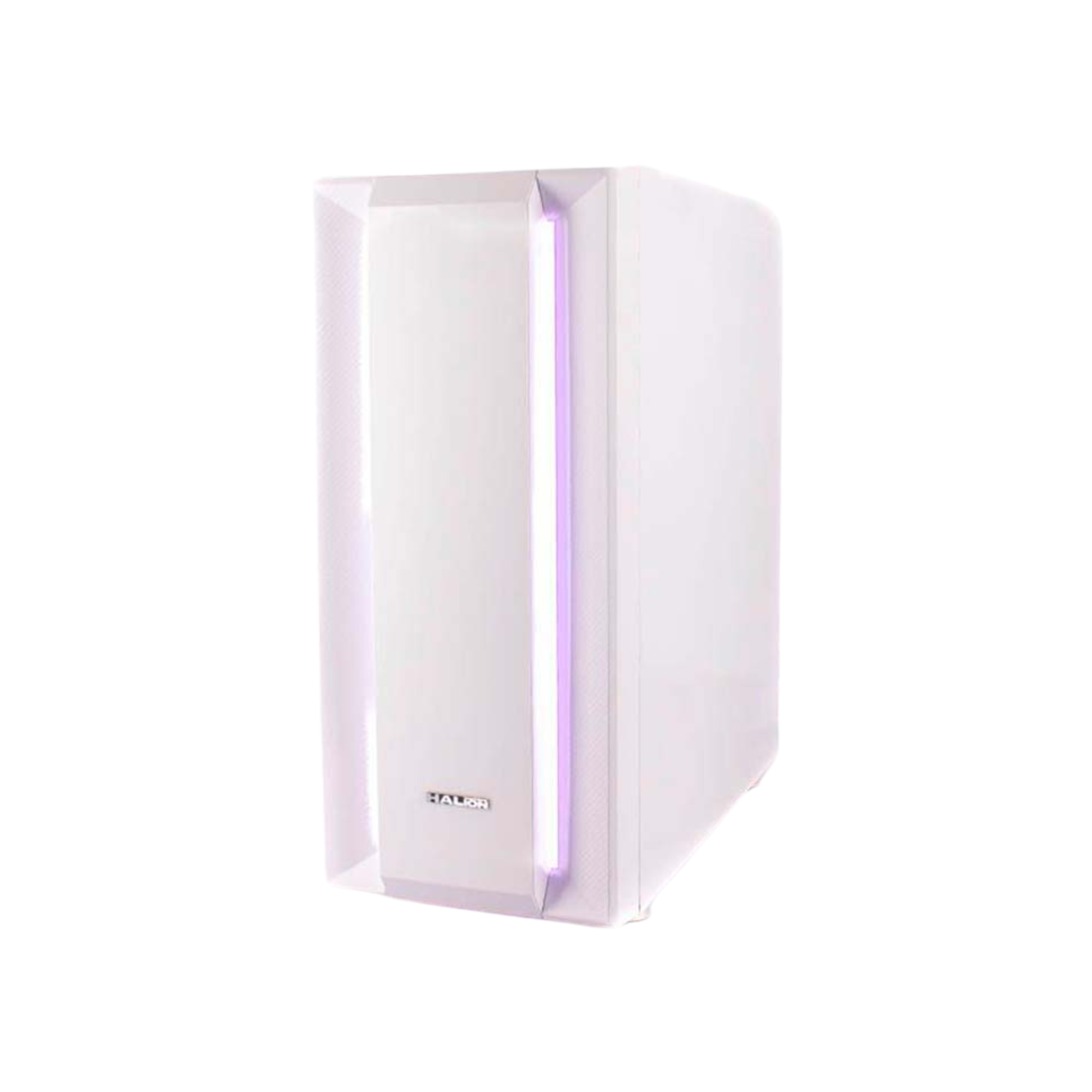 CASE HALION FLASH CH03WH WHITE | 500W | Banda RGB | Vidrio Templado