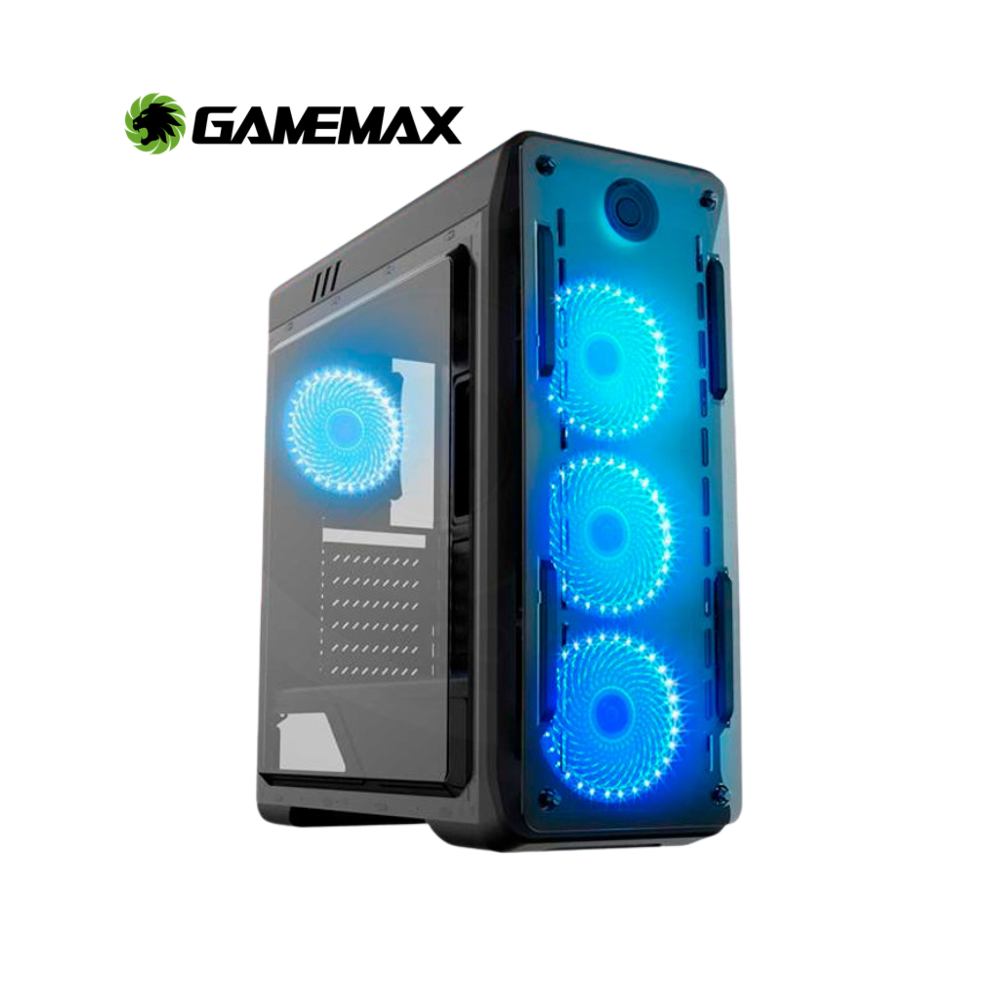 CASE GAMEMAX KINGLIGHT BLUE | 550W | 4 Fans LED | Gaming