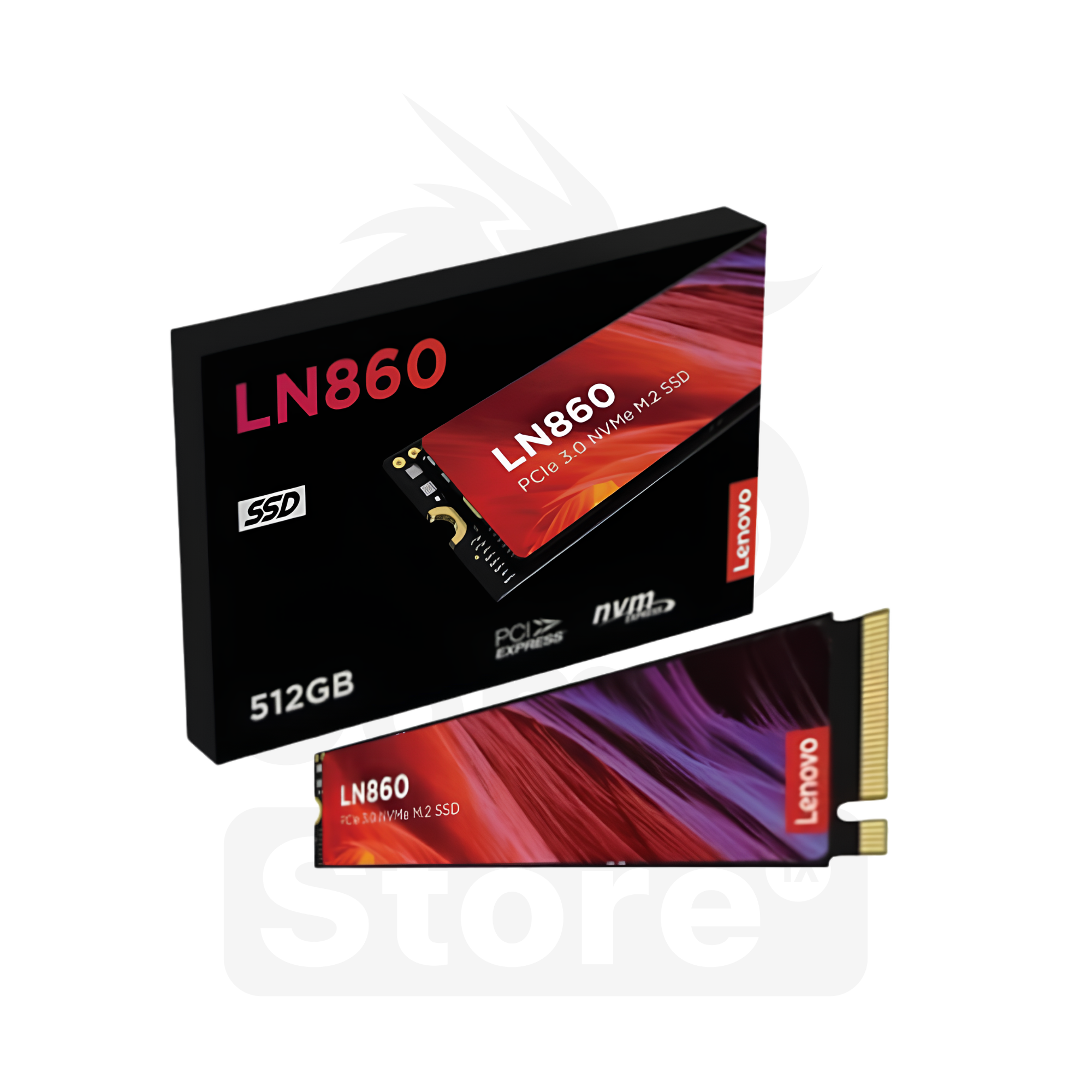 DISCO SÓLIDO LENOVO LN860 512GB SSD NVMe M.2 PCIe 3.0 2280 – Hasta 3500 MB/s